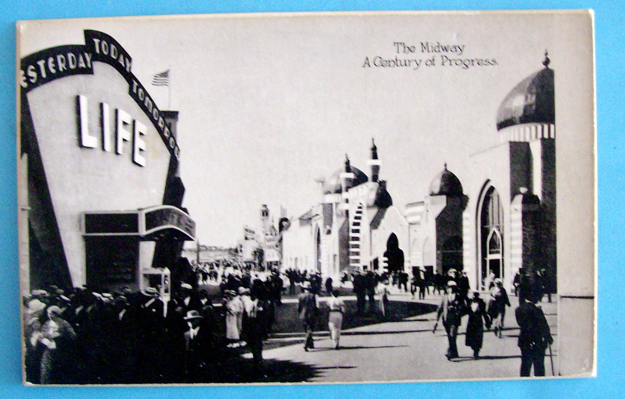 1933 Century of Progress, The Midway Postcard