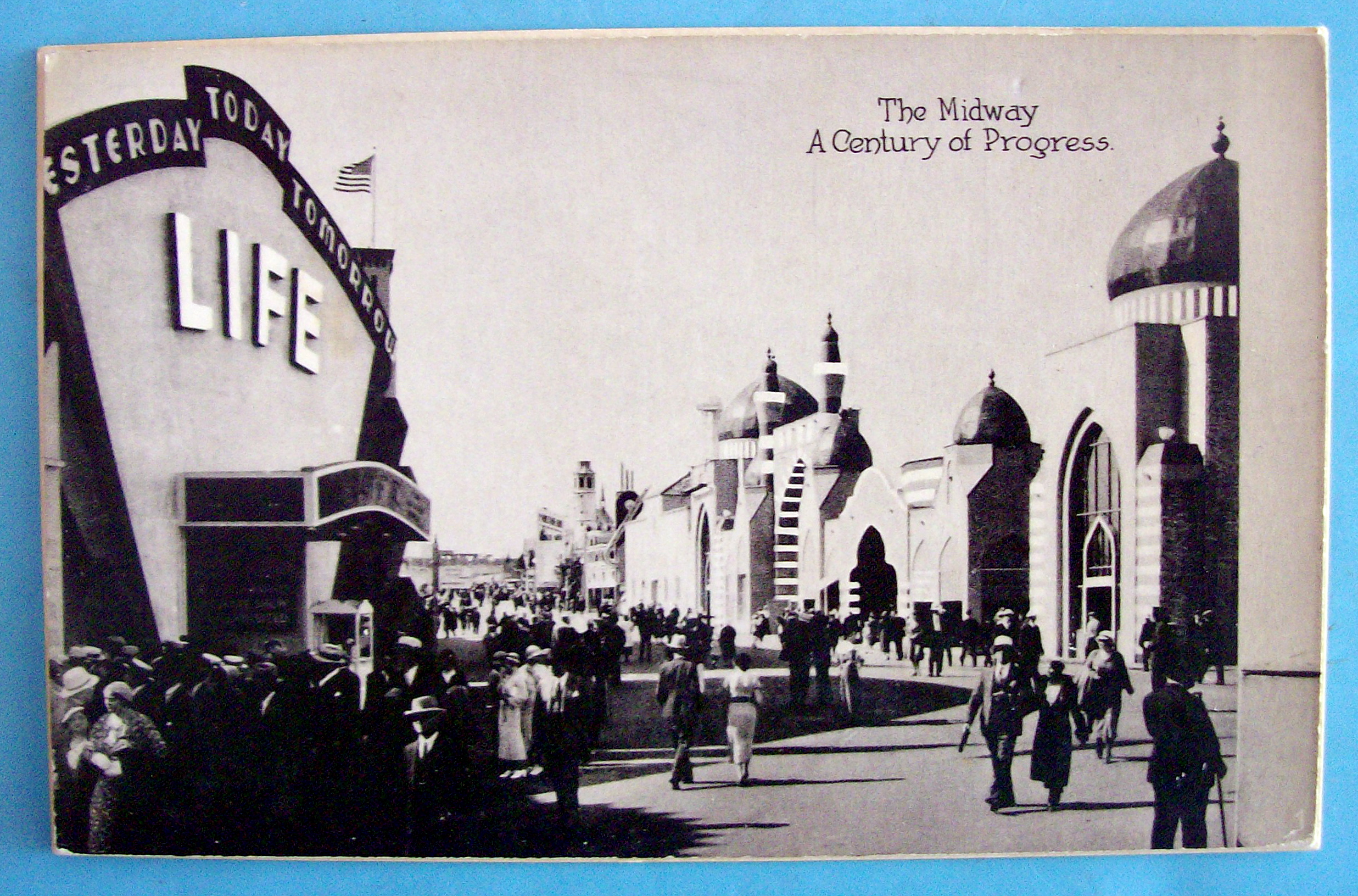 1933 Century of Progress, The Midway Postcard