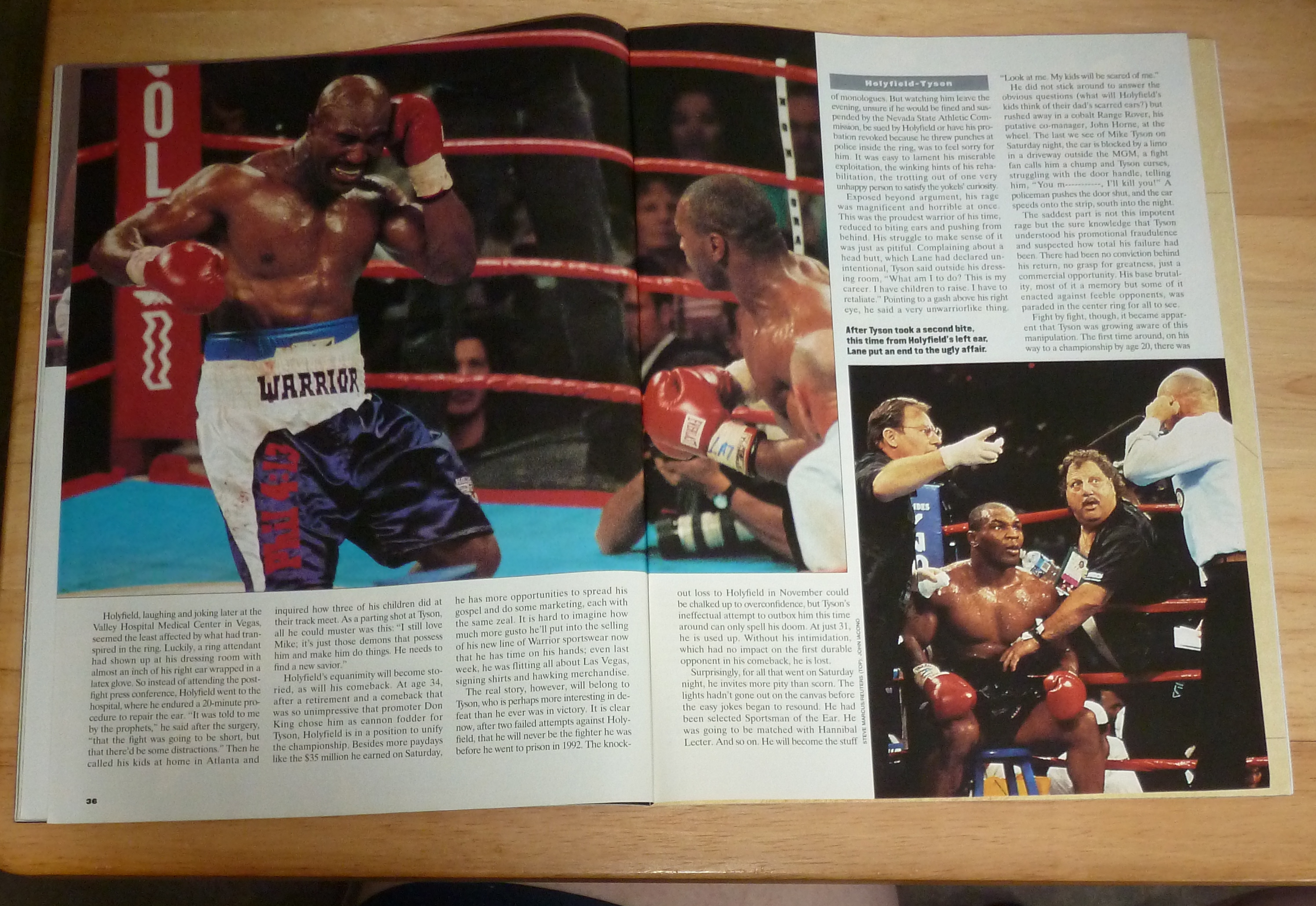 Sports Illustrated Magazine-July 7, 1997-Mike Tyson