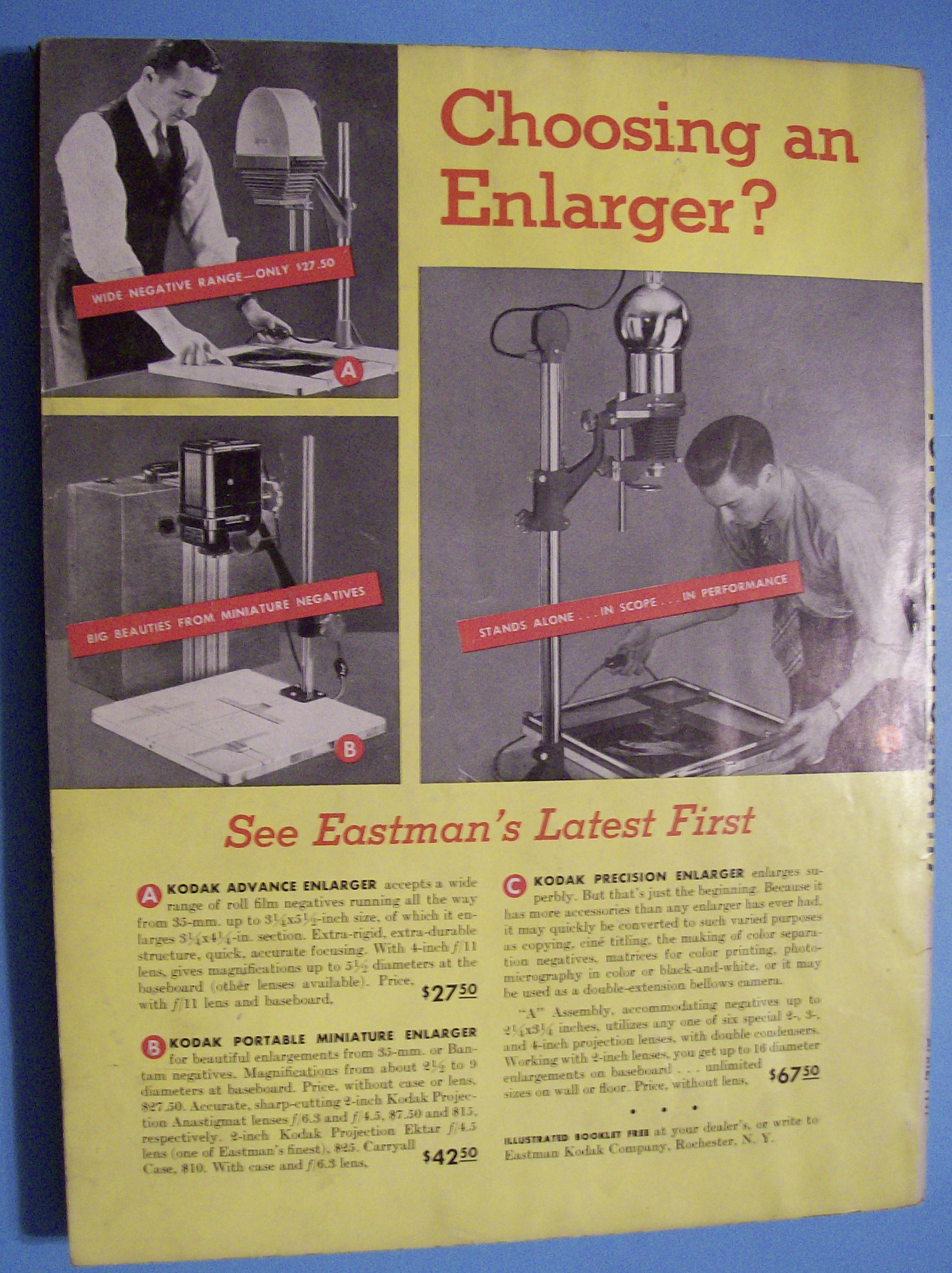 Popular Photography Magazine - April 1941