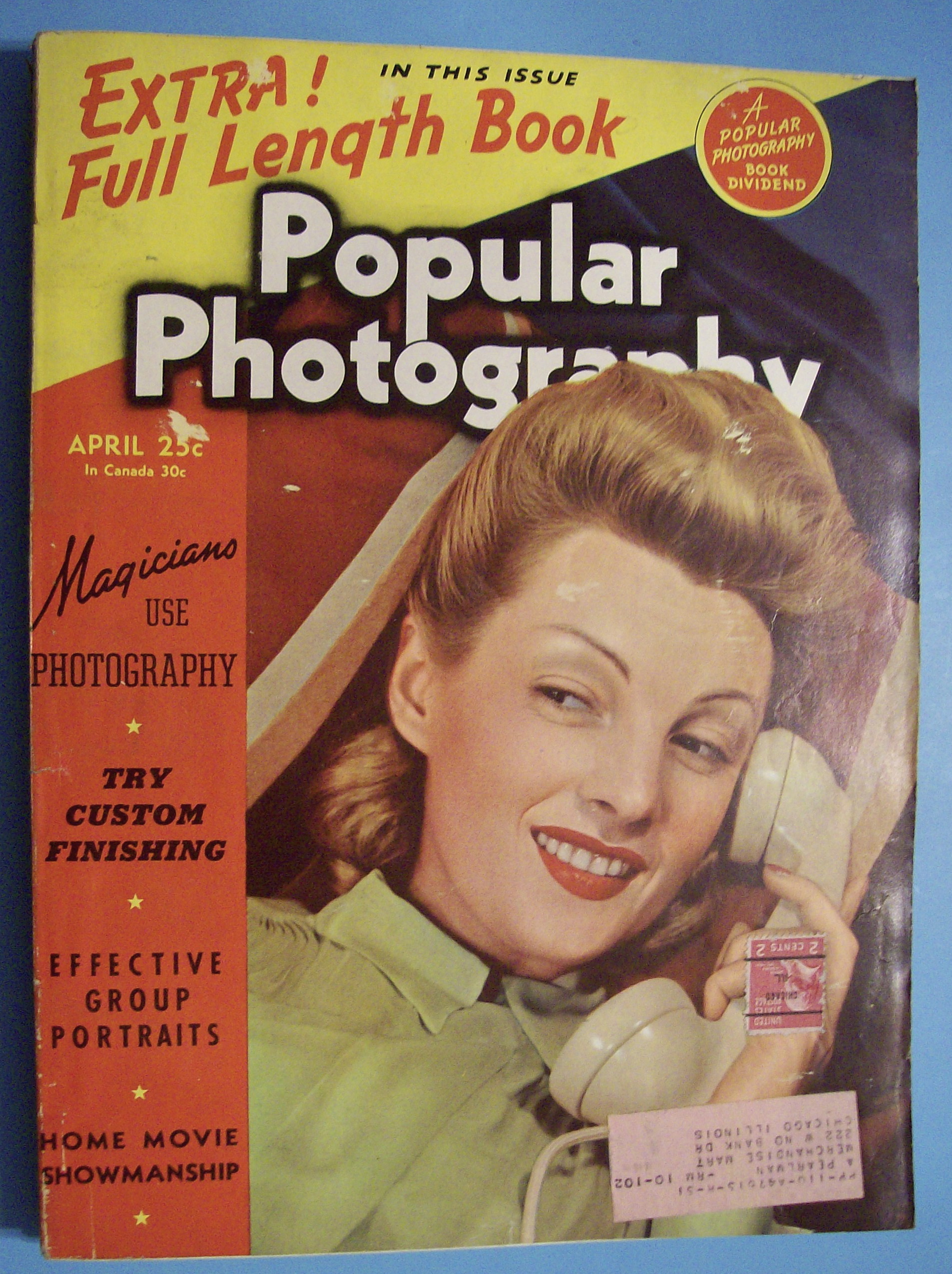 Popular Photography Magazine - April 1941