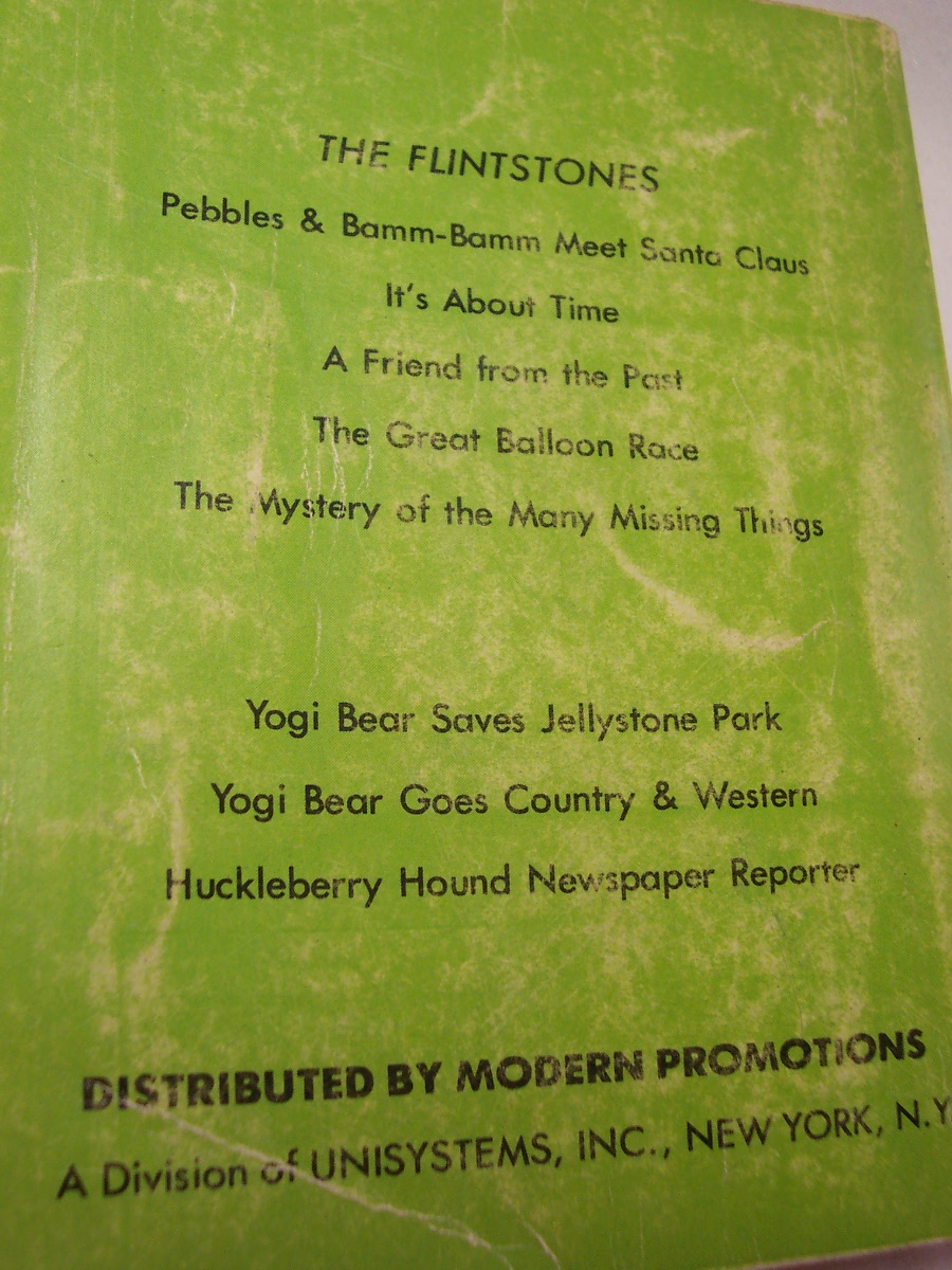 Flintstones the mystery of the many missing things A Big Little