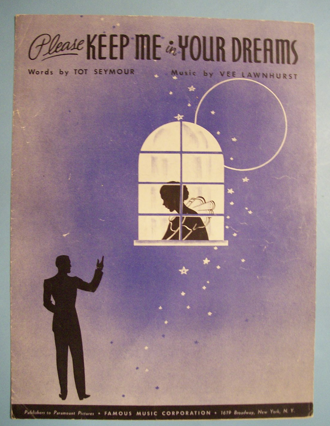 Sheet Music For 1933 Please Keep Me In Your Dreams