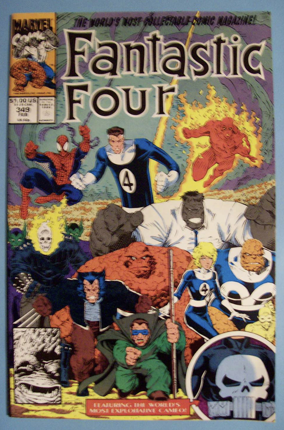 Fantastic Four Comics - Feb 1991 - Eggs Got Legs