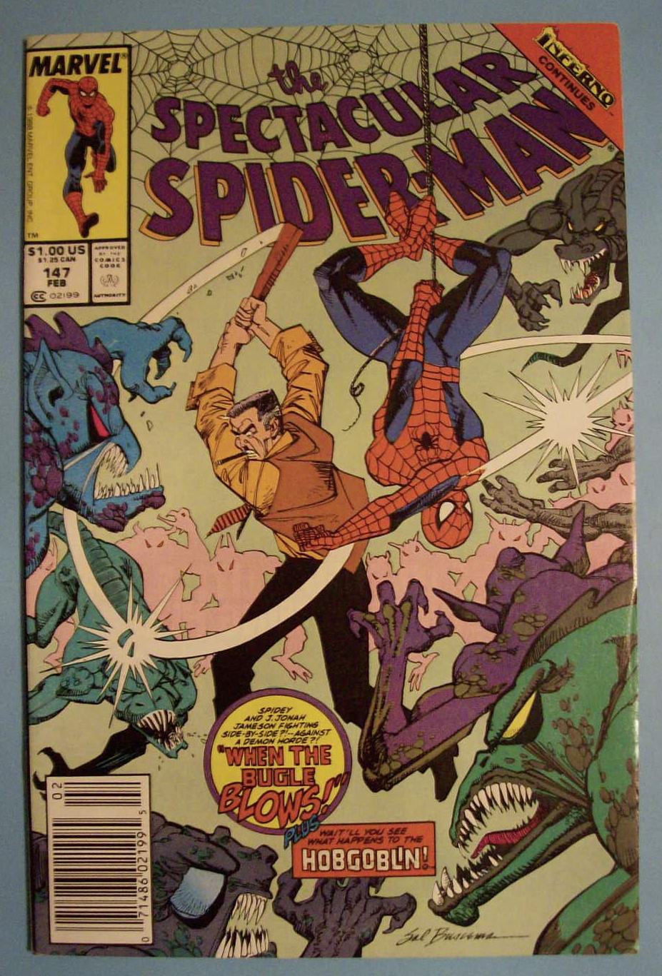Spider-Man Comics - February 1989 - Hobgoblin