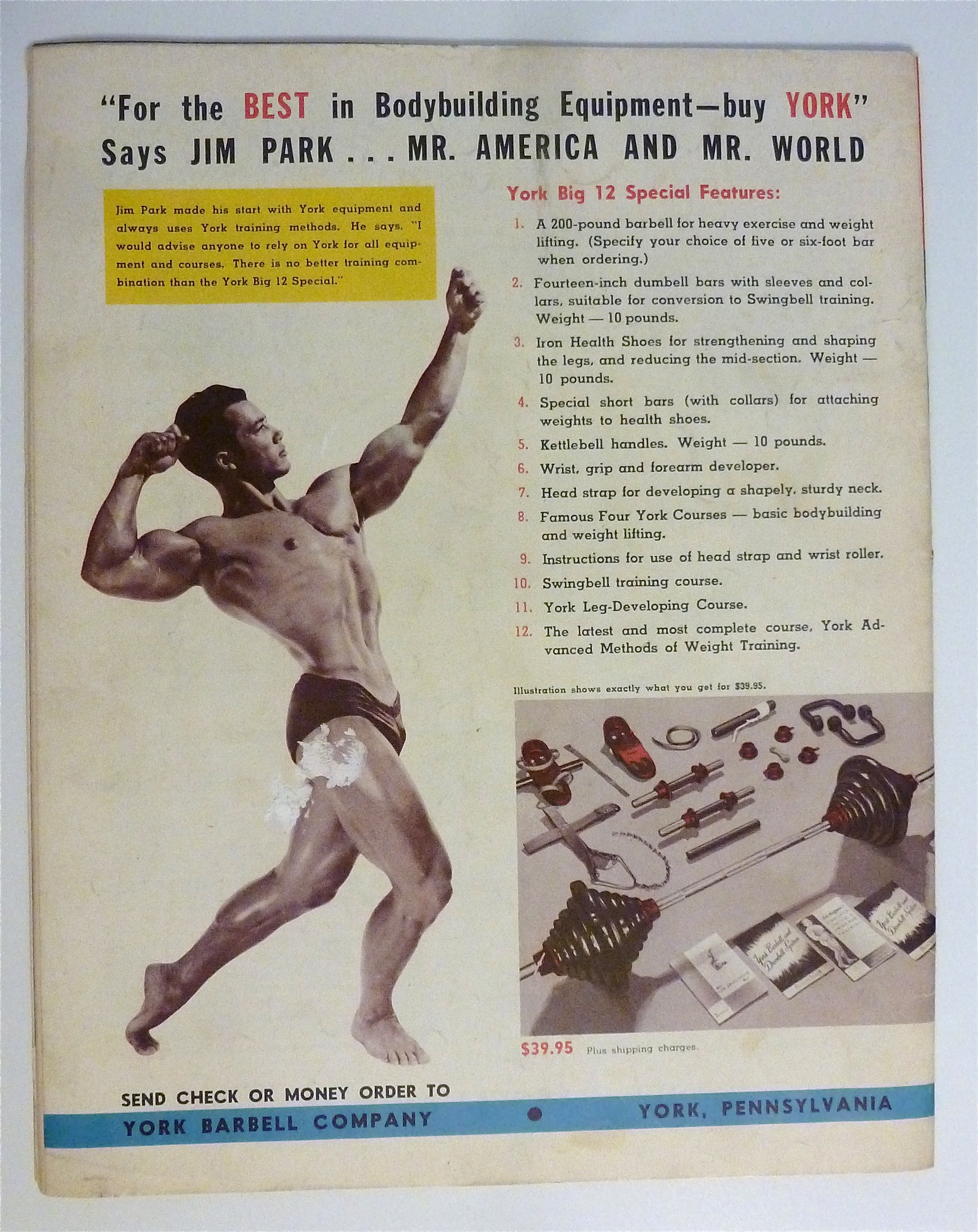 Strength & Health Magazine April 1953 John Leitgeb