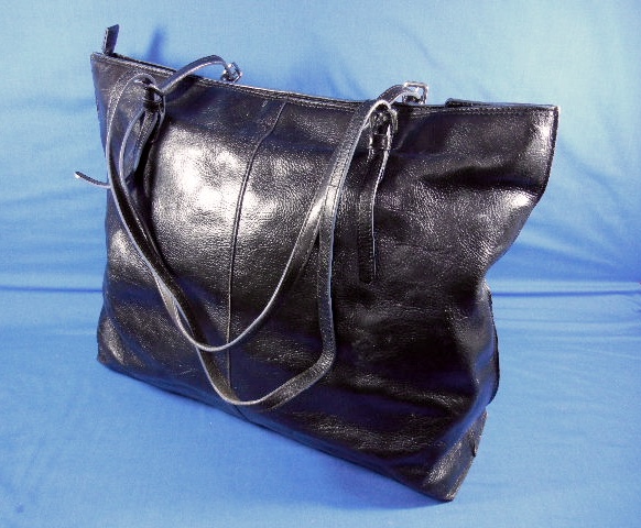 HOBO International Large Adela Black Bowler Bag