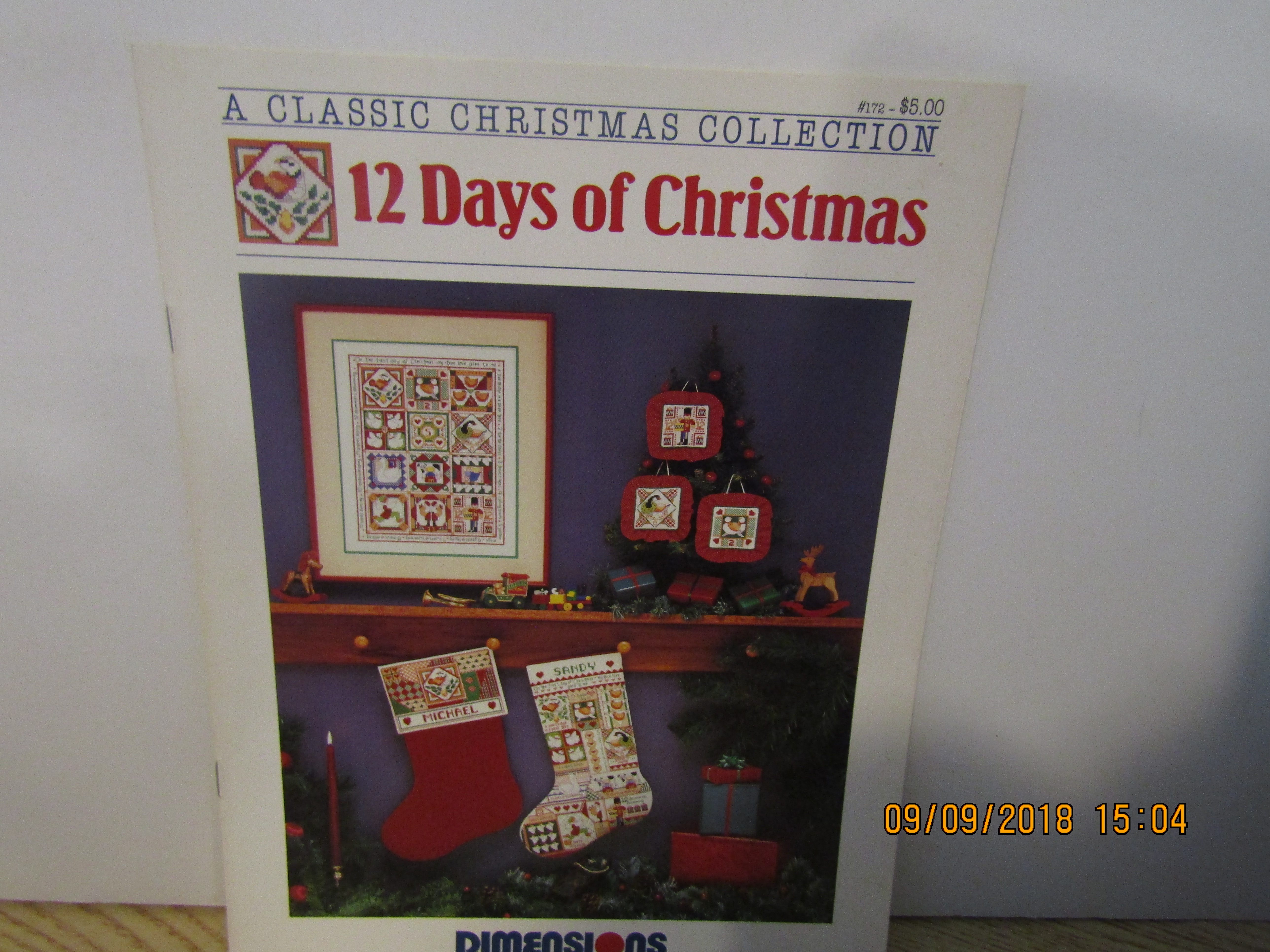 Dimensions Craft Book 12 Days Of Christmas #172