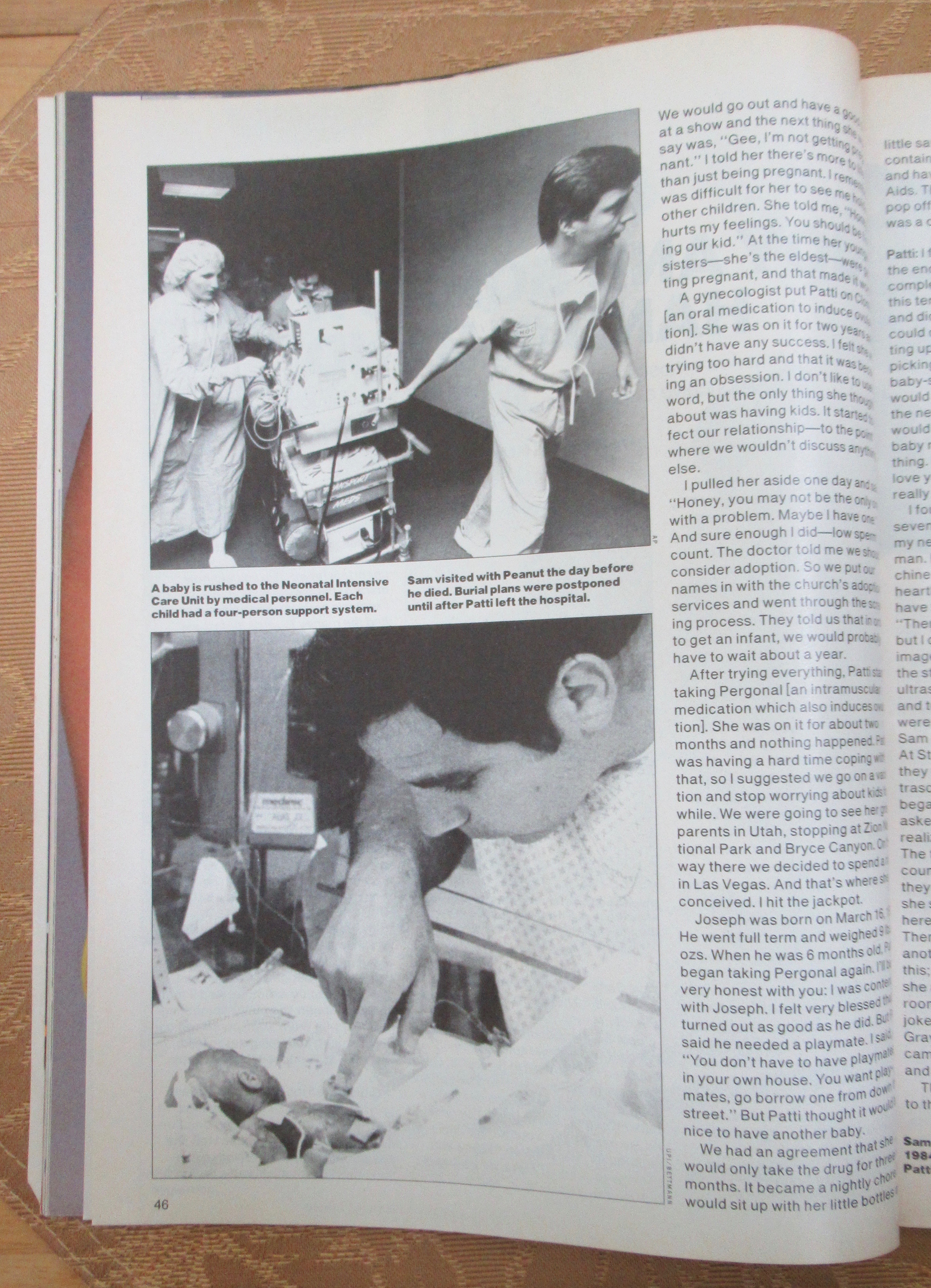 People Magazine June 10, 1985 Septuplet Parents