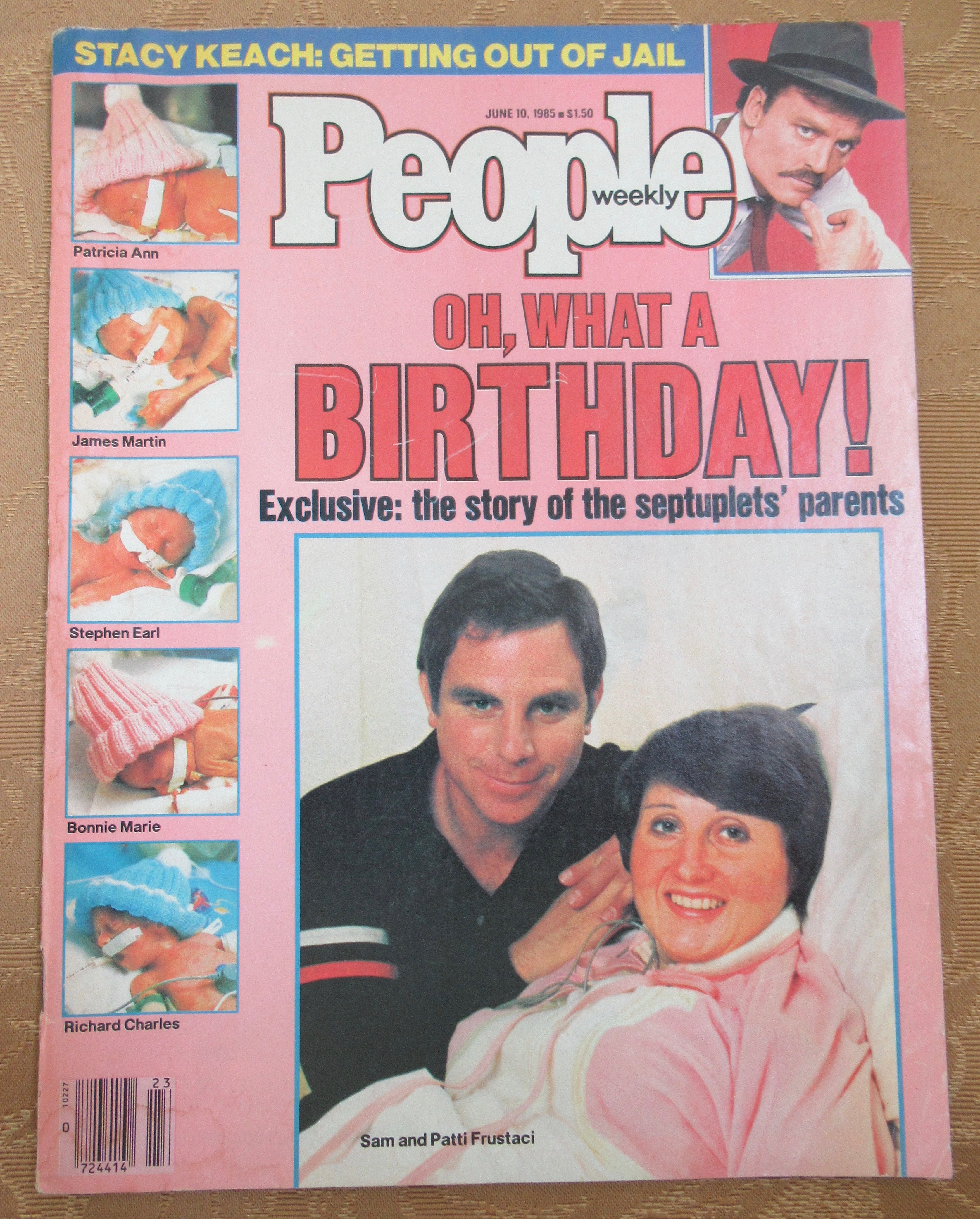 People Magazine June 10, 1985 Septuplet Parents