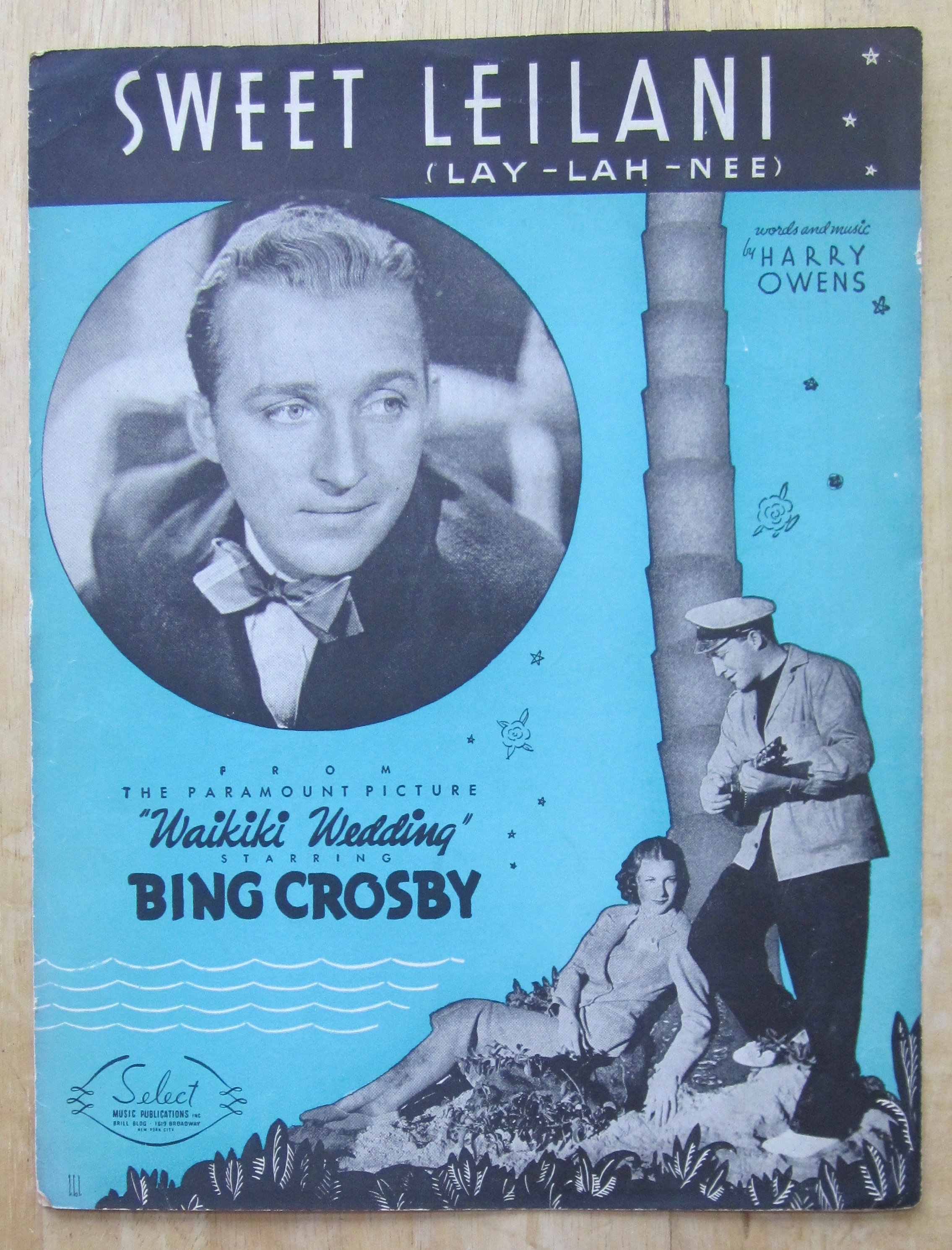 1937 Sweet Leilani by Harry Owens (Bing Crosby Cover)