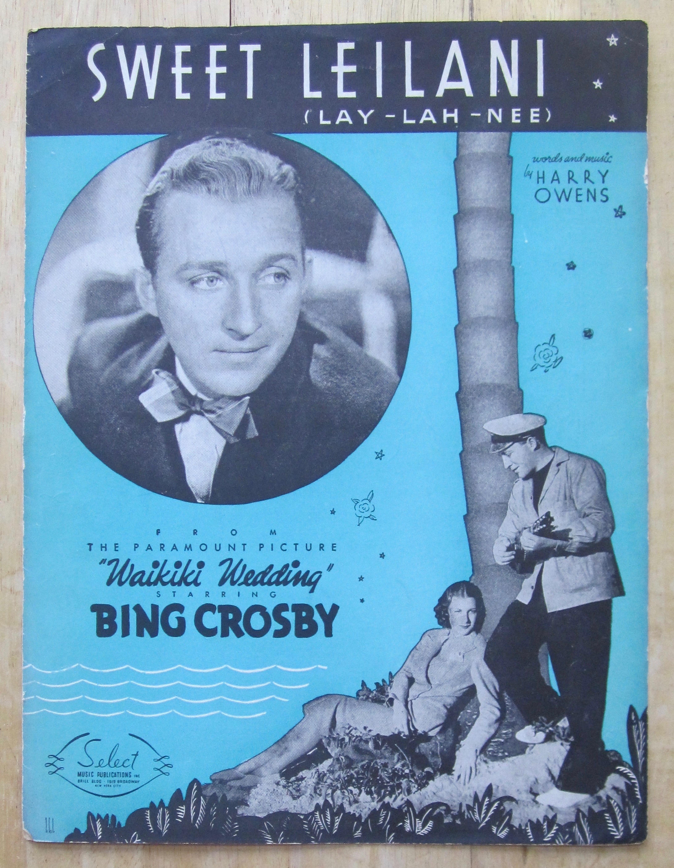 1937 Sweet Leilani by Harry Owens (Bing Crosby Cover)