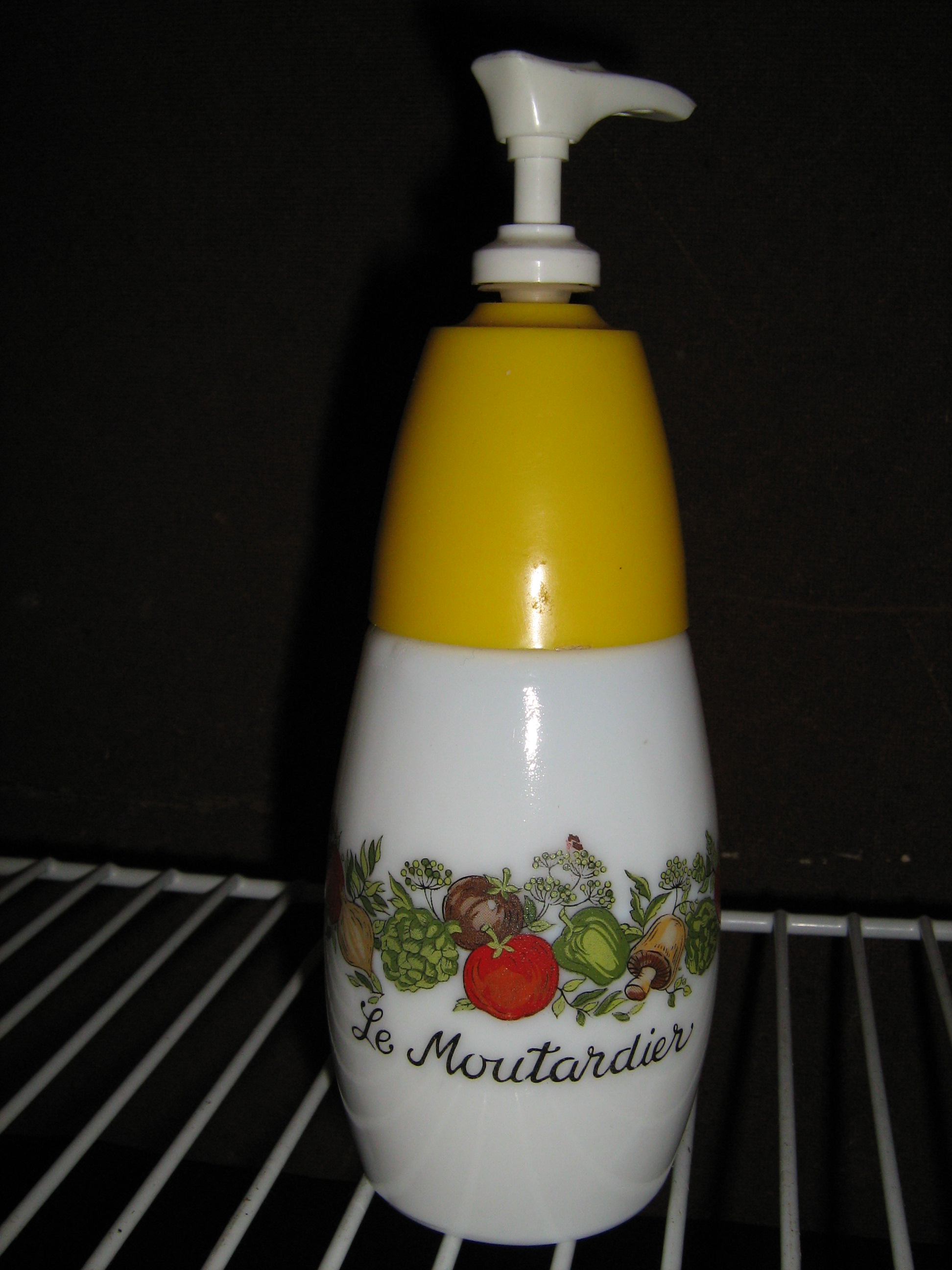 Spice of Life Mustard Container Gemco