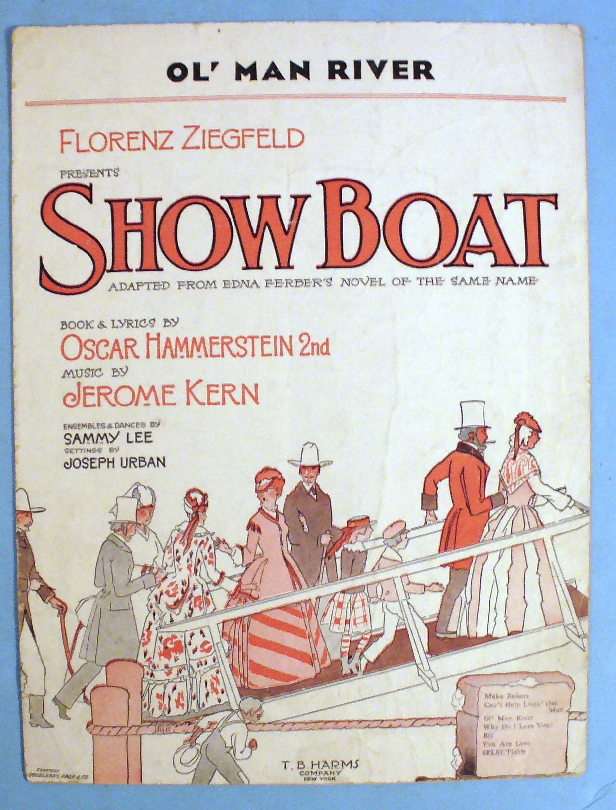 1927 Show Boat by Oscar Hammerstein 2nd
