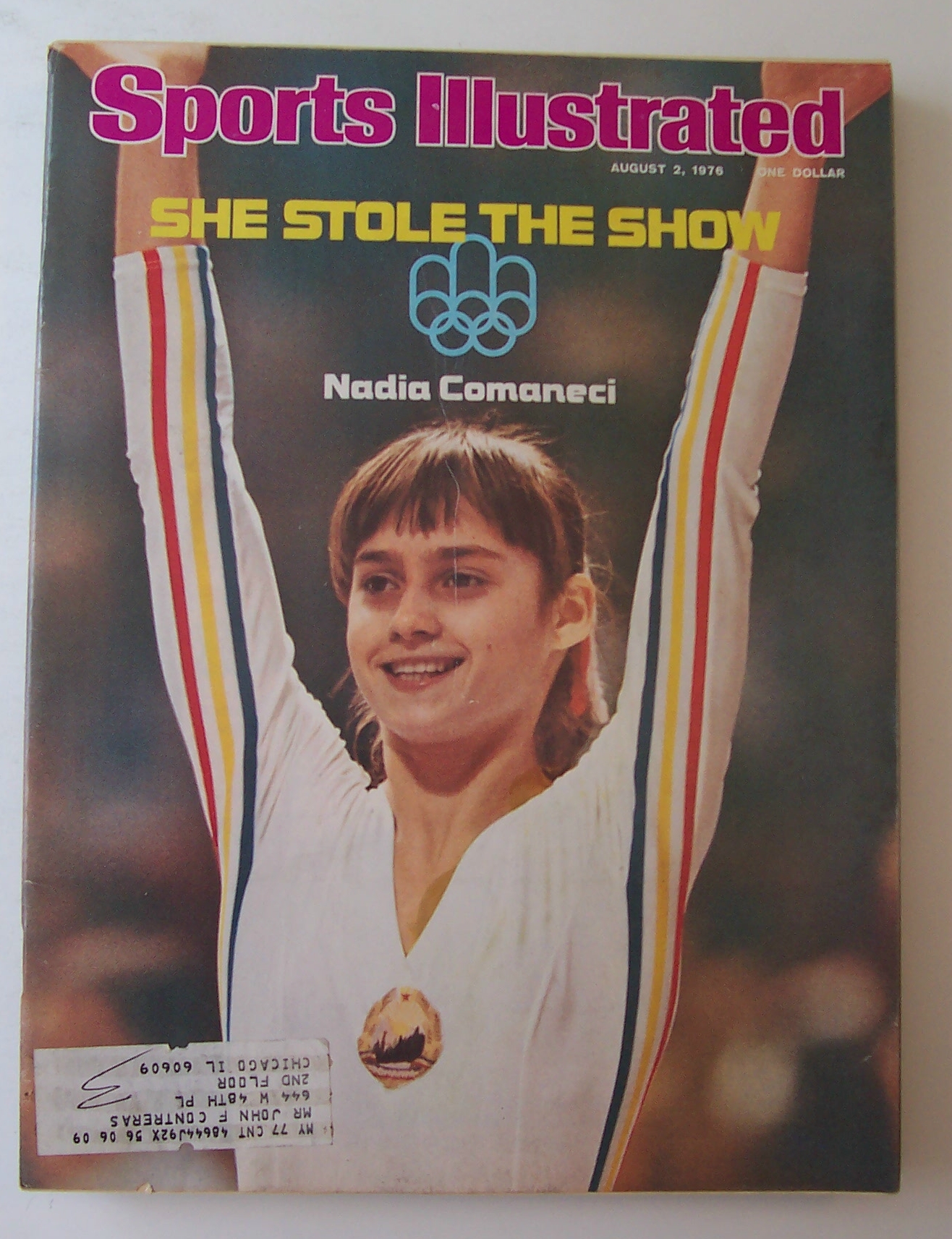 Sports Illustrated Magazine Aug 2, 1976 Nadia Comaneci