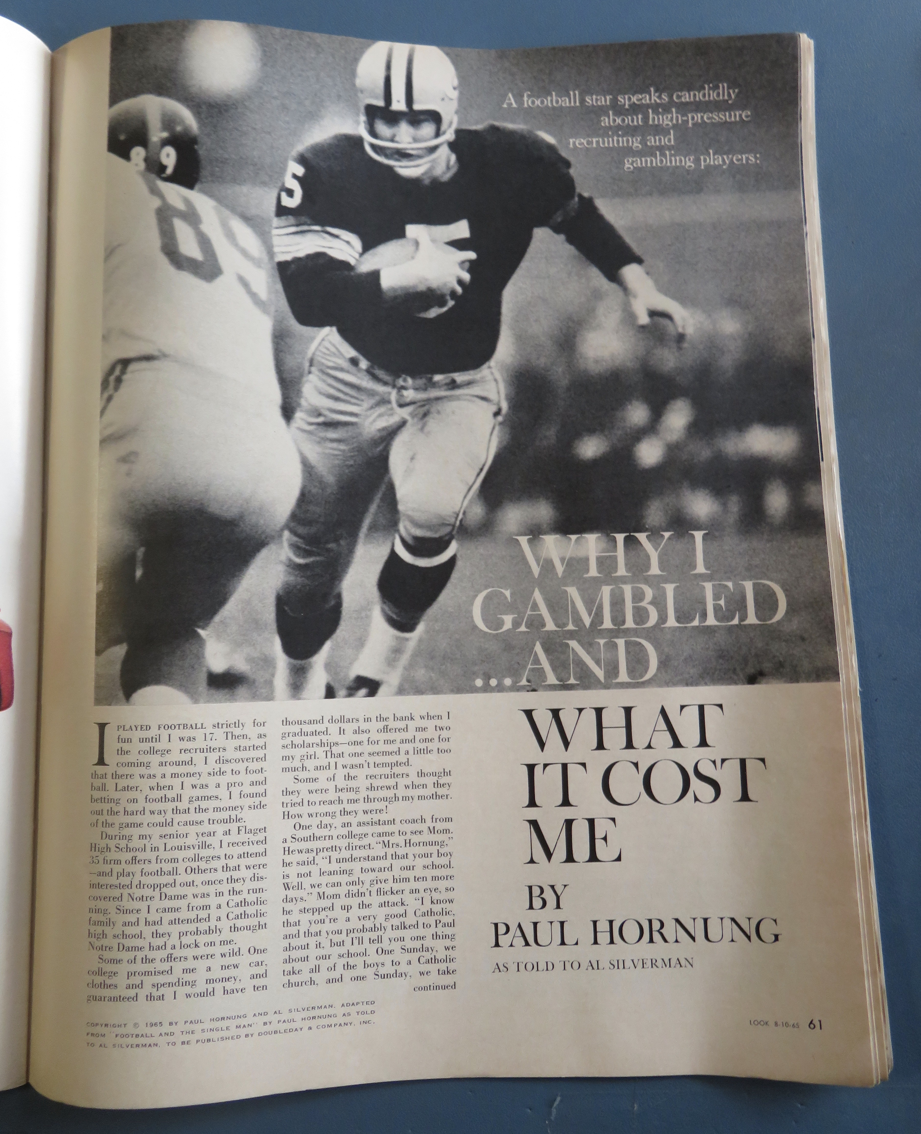 Look Magazine-August 10, 1965-Kennedy By Sorensen