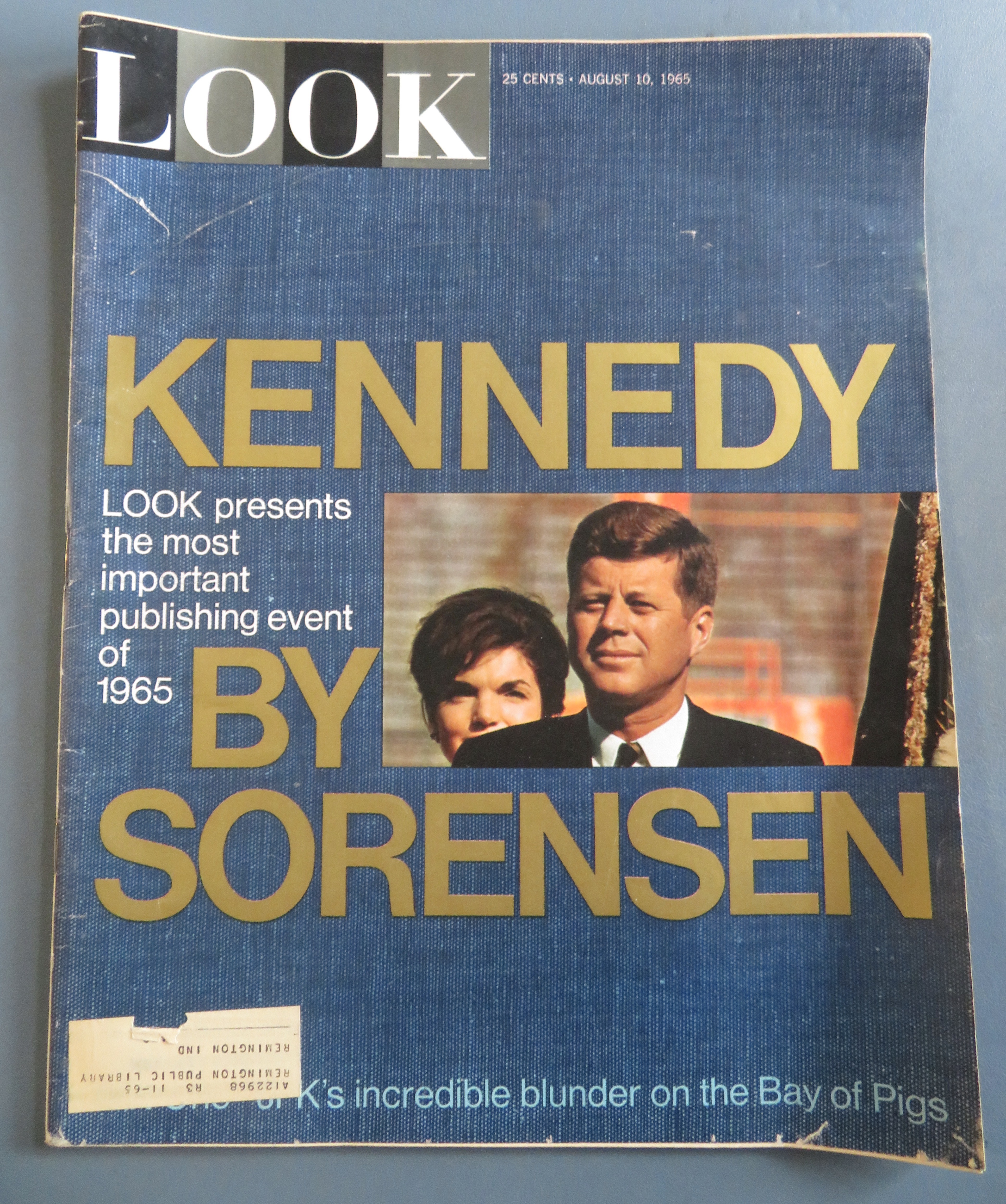 Look Magazine-August 10, 1965-Kennedy By Sorensen