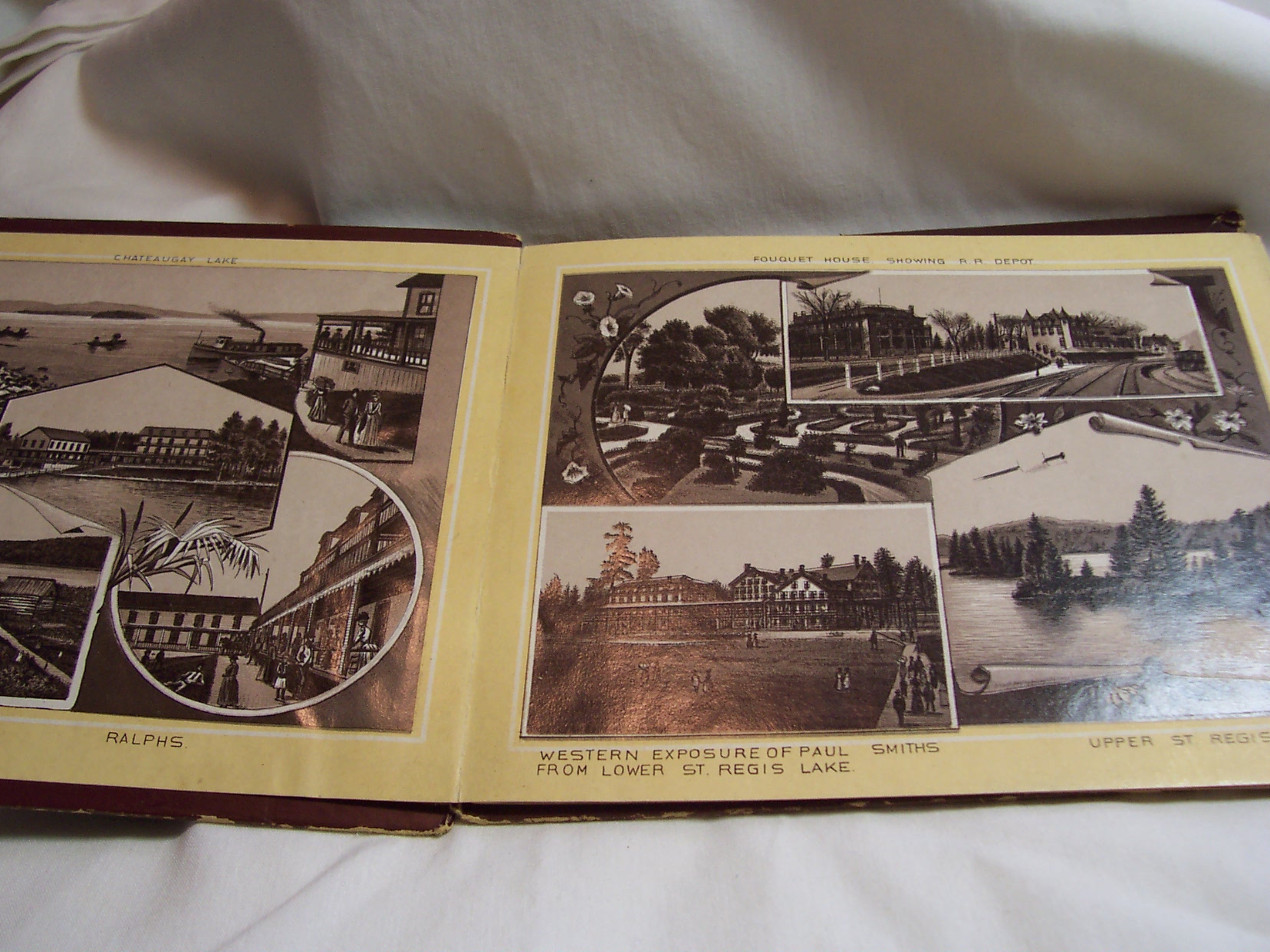 Souvenir Pictures of Adirondacks of N Y Early