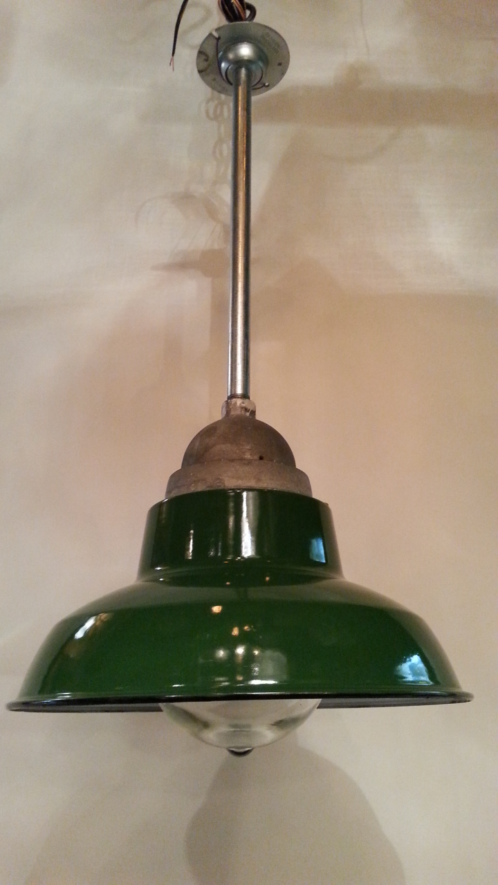 Vintage Factory Light   #1809    1888