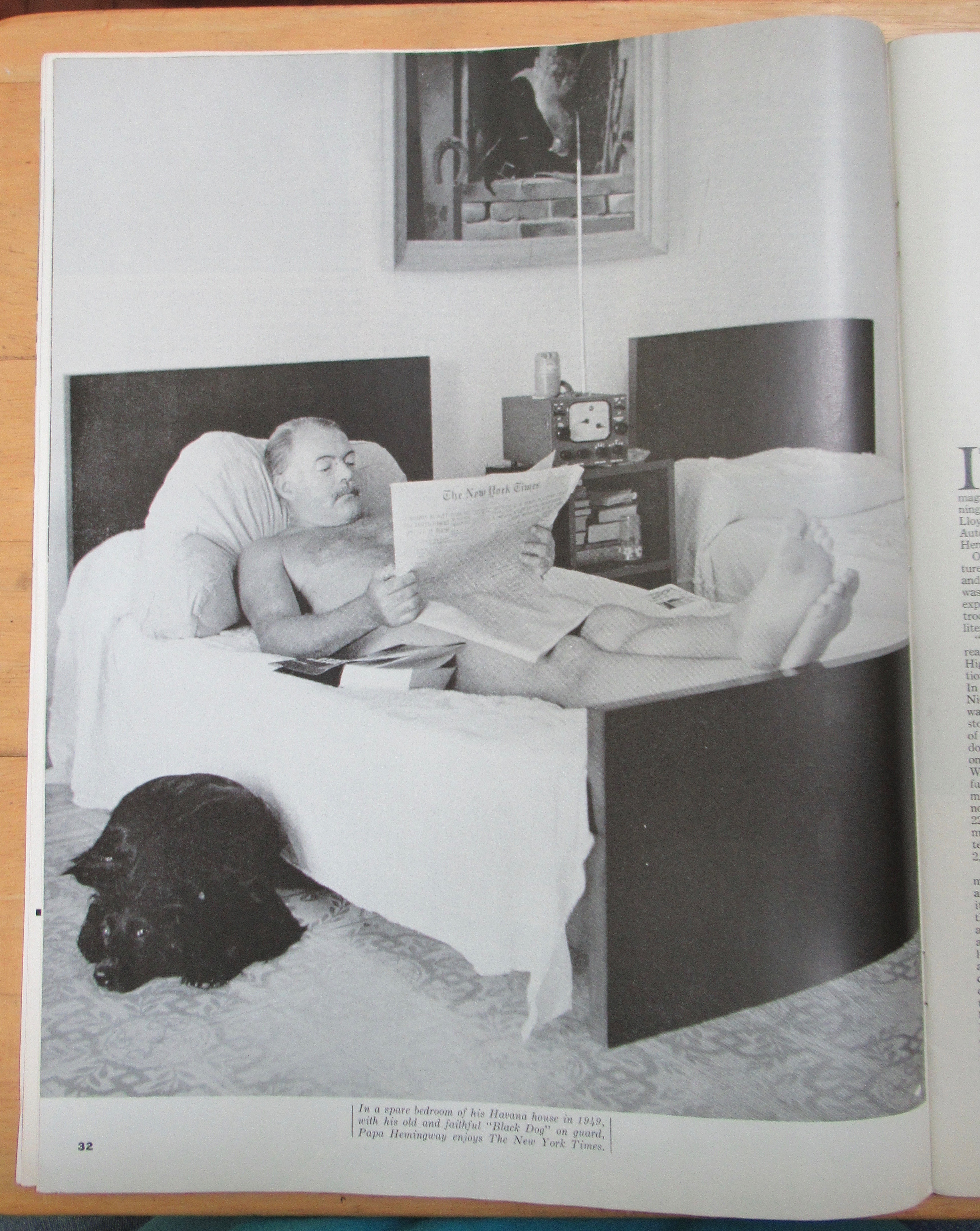 Saturday Evening Post Magazine March 12, 1966 Hemingway