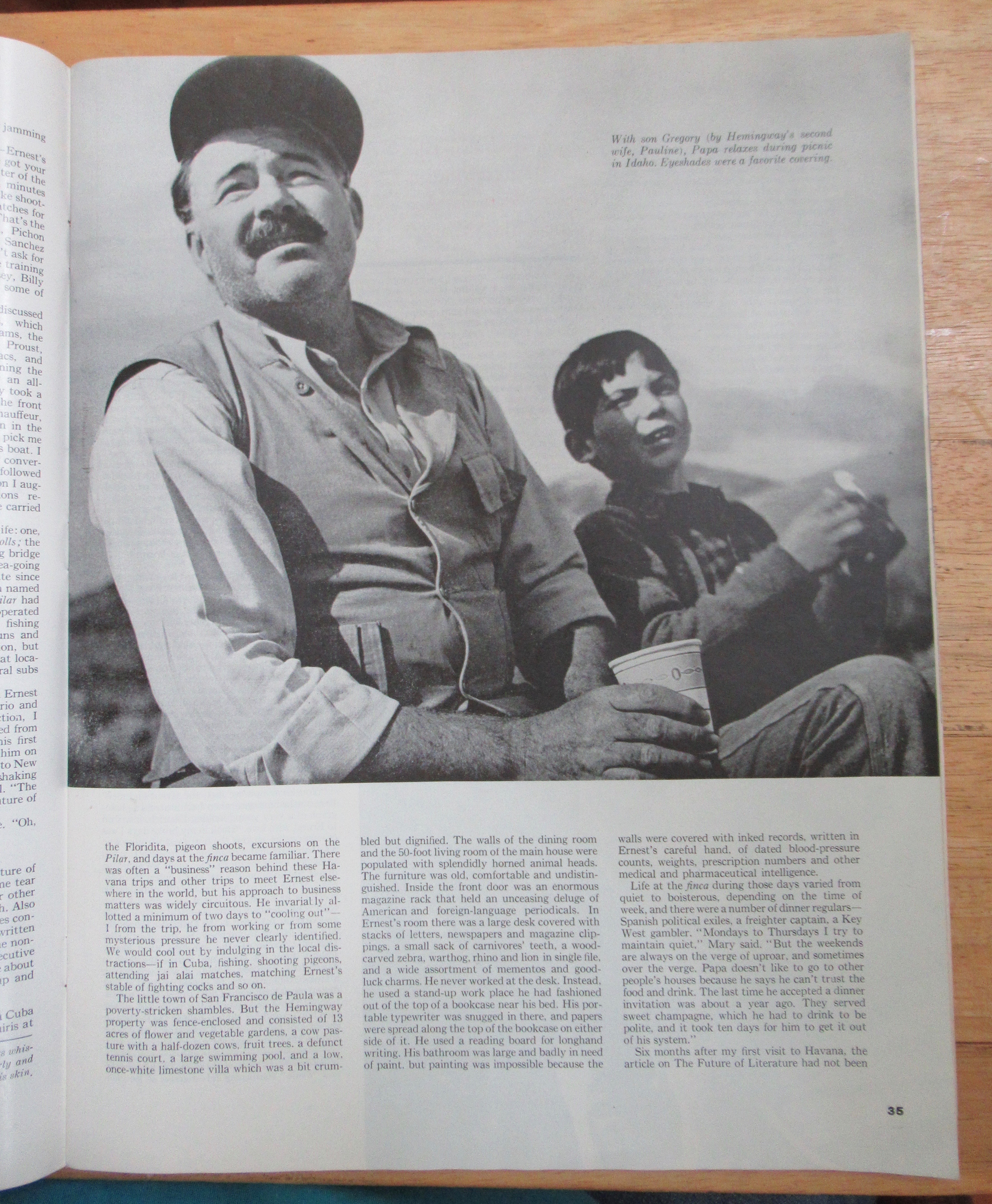 Saturday Evening Post Magazine March 12, 1966 Hemingway