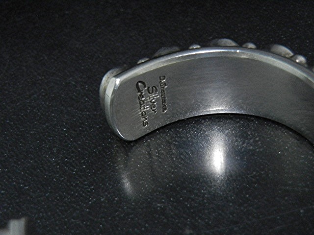 David Troutman Mediterranean Coral Sterling Silver Cuff