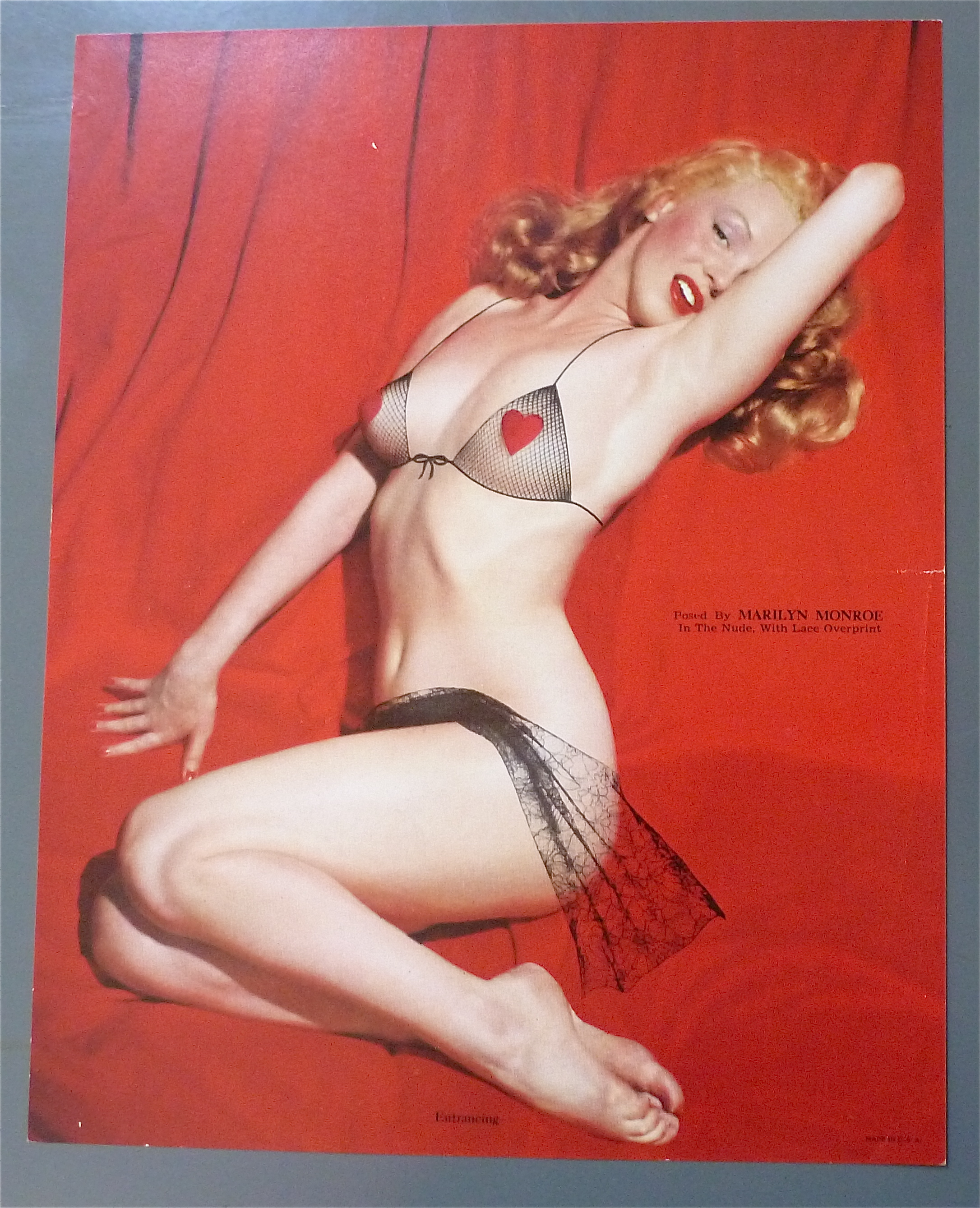 Marilyn Monroe Pin Up 1950's Entrancing