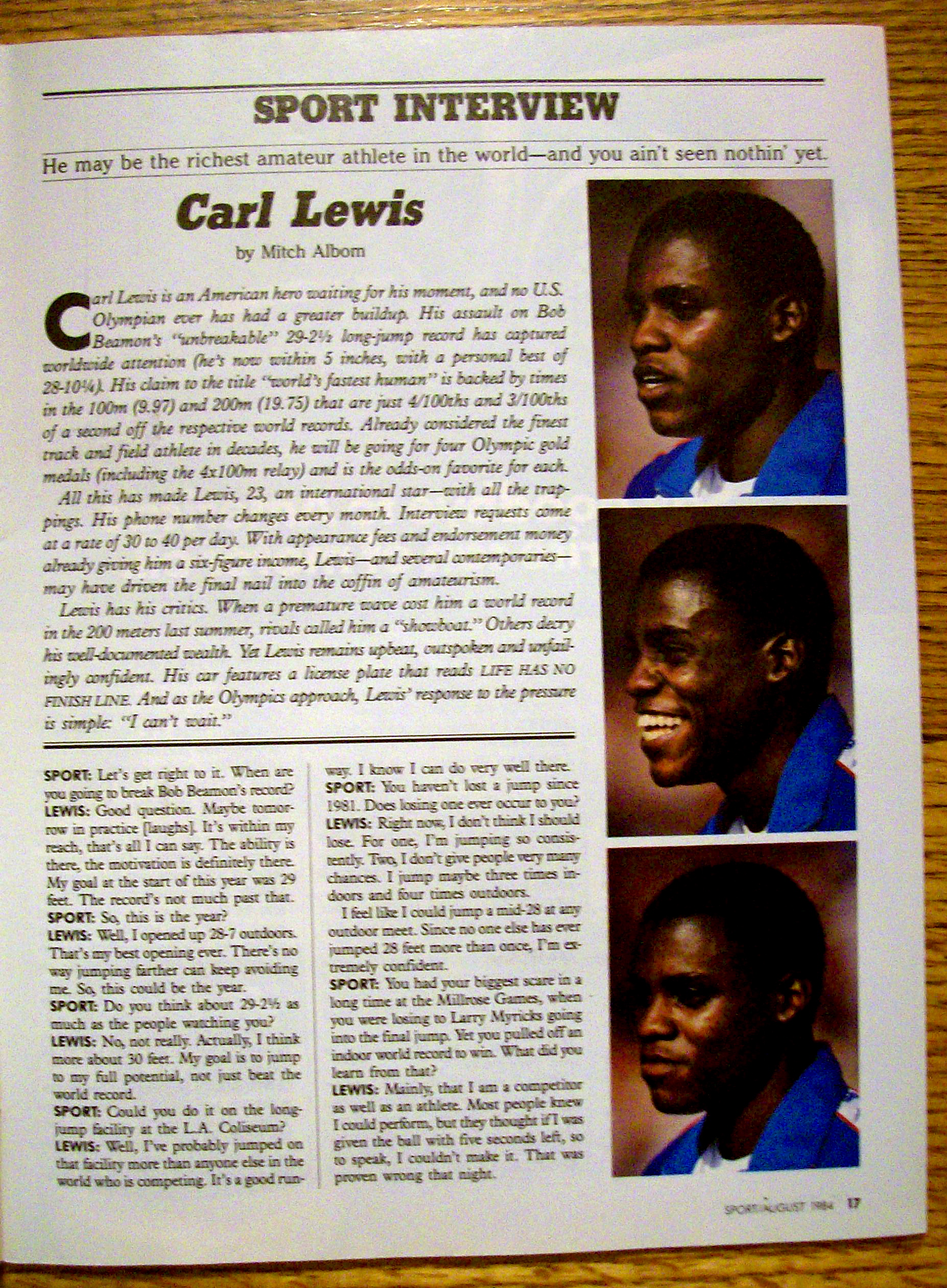 Sport Magazine-August 1984-The 1984 NFL Preview