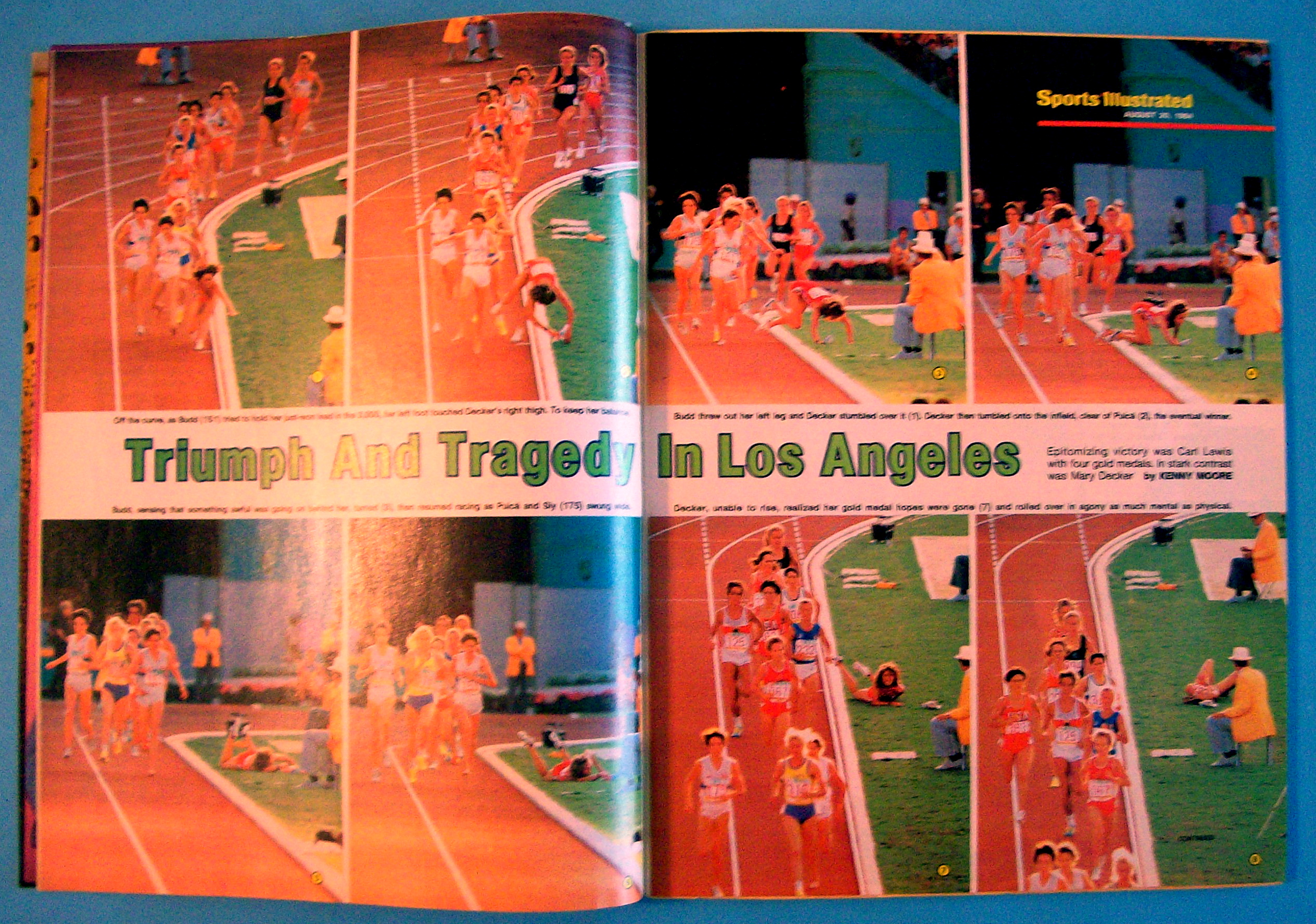 Sports Illustrated Magazine-August 20, 1984-Carl Lewis