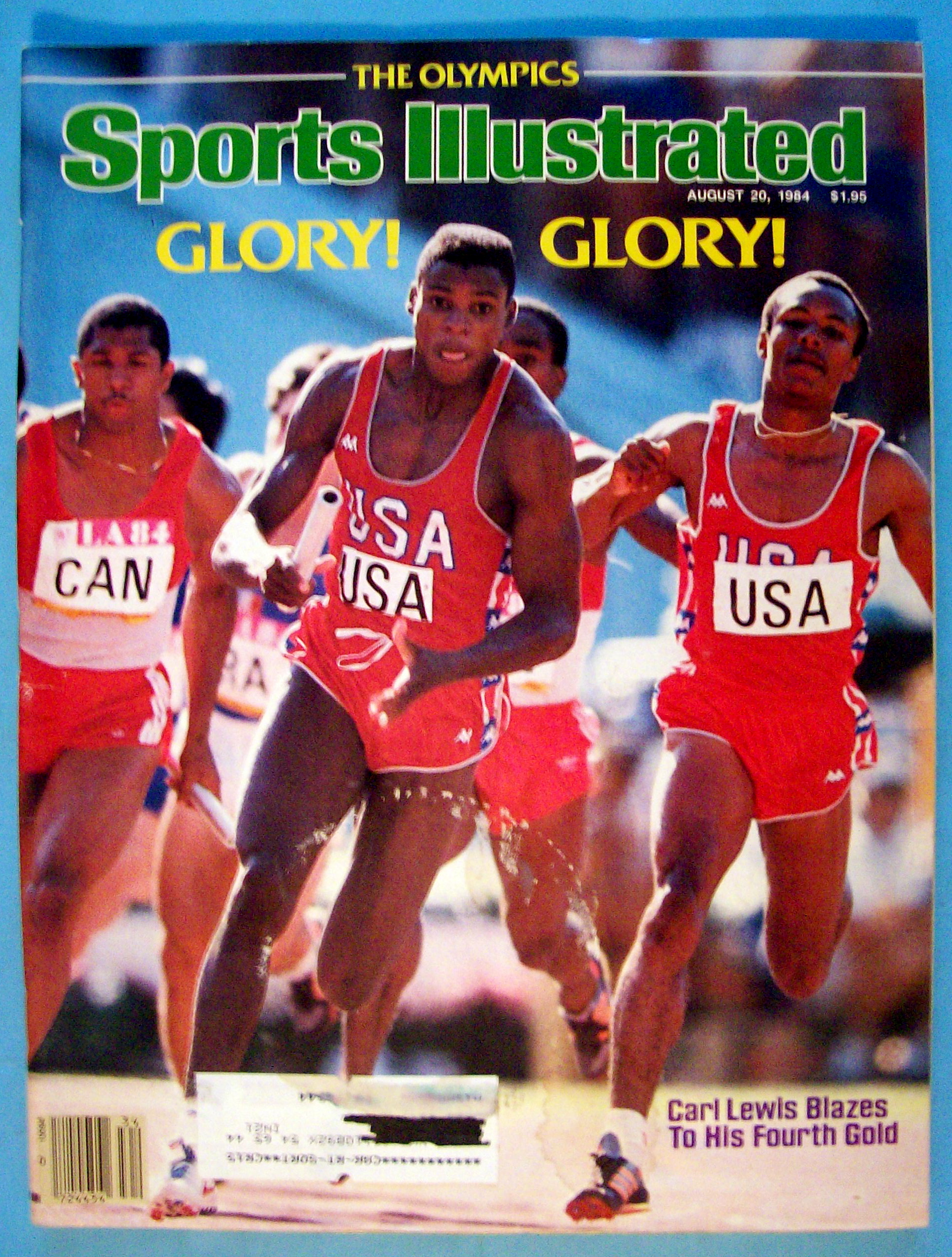 Sports Illustrated Magazine-August 20, 1984-Carl Lewis