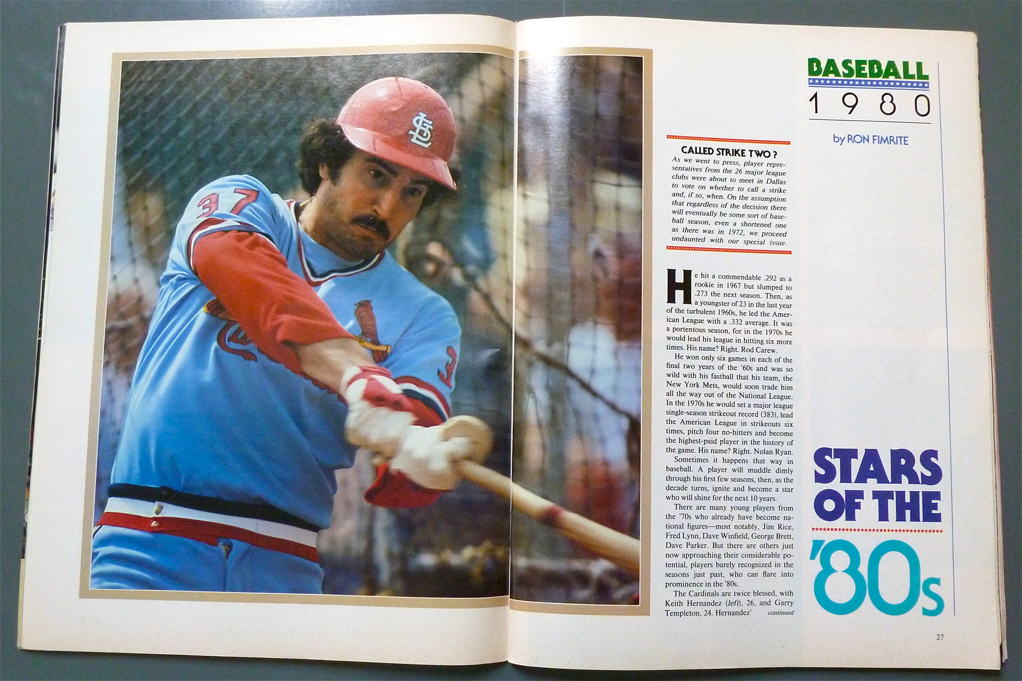 Sports Illustrated Magazine-April 7, 1980-K. Hernandez