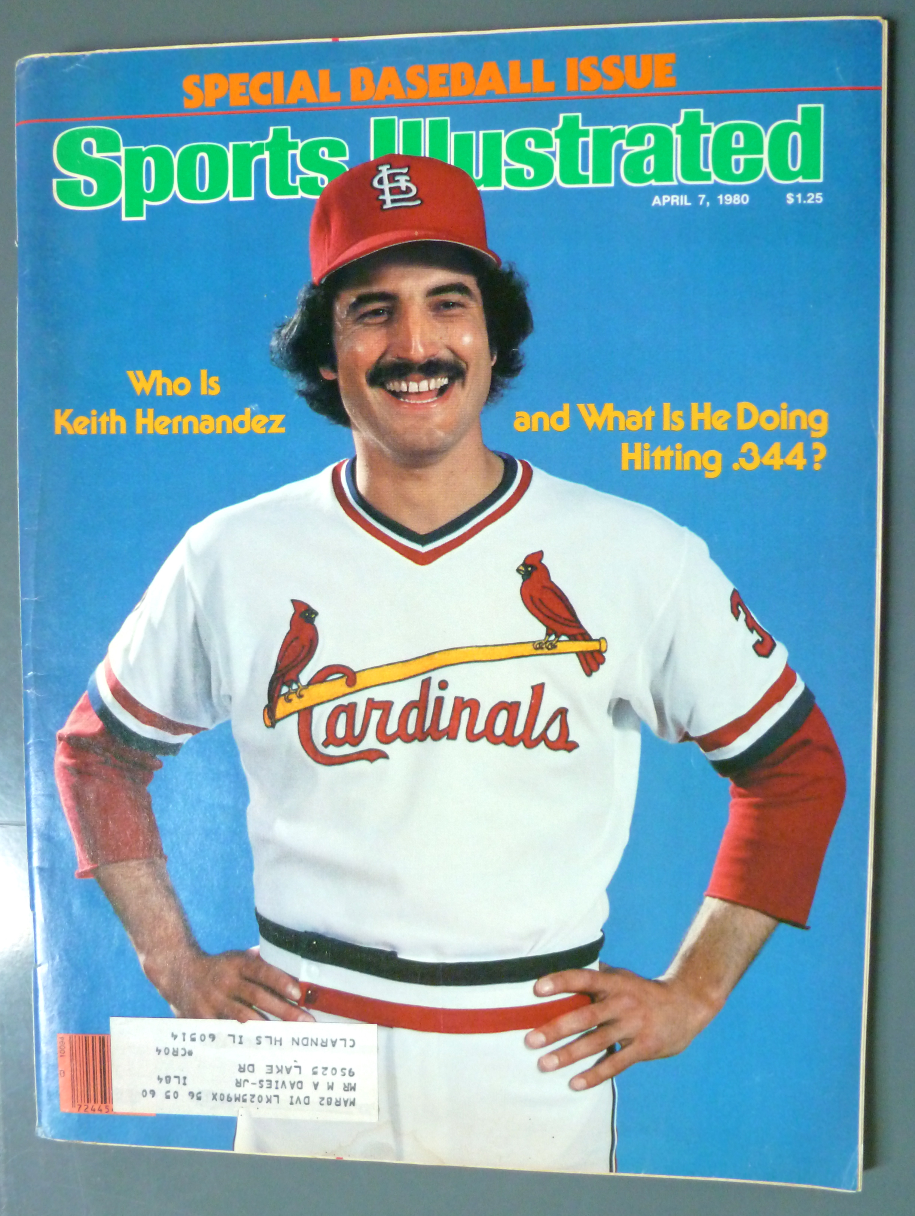 Sports Illustrated Magazine-April 7, 1980-K. Hernandez