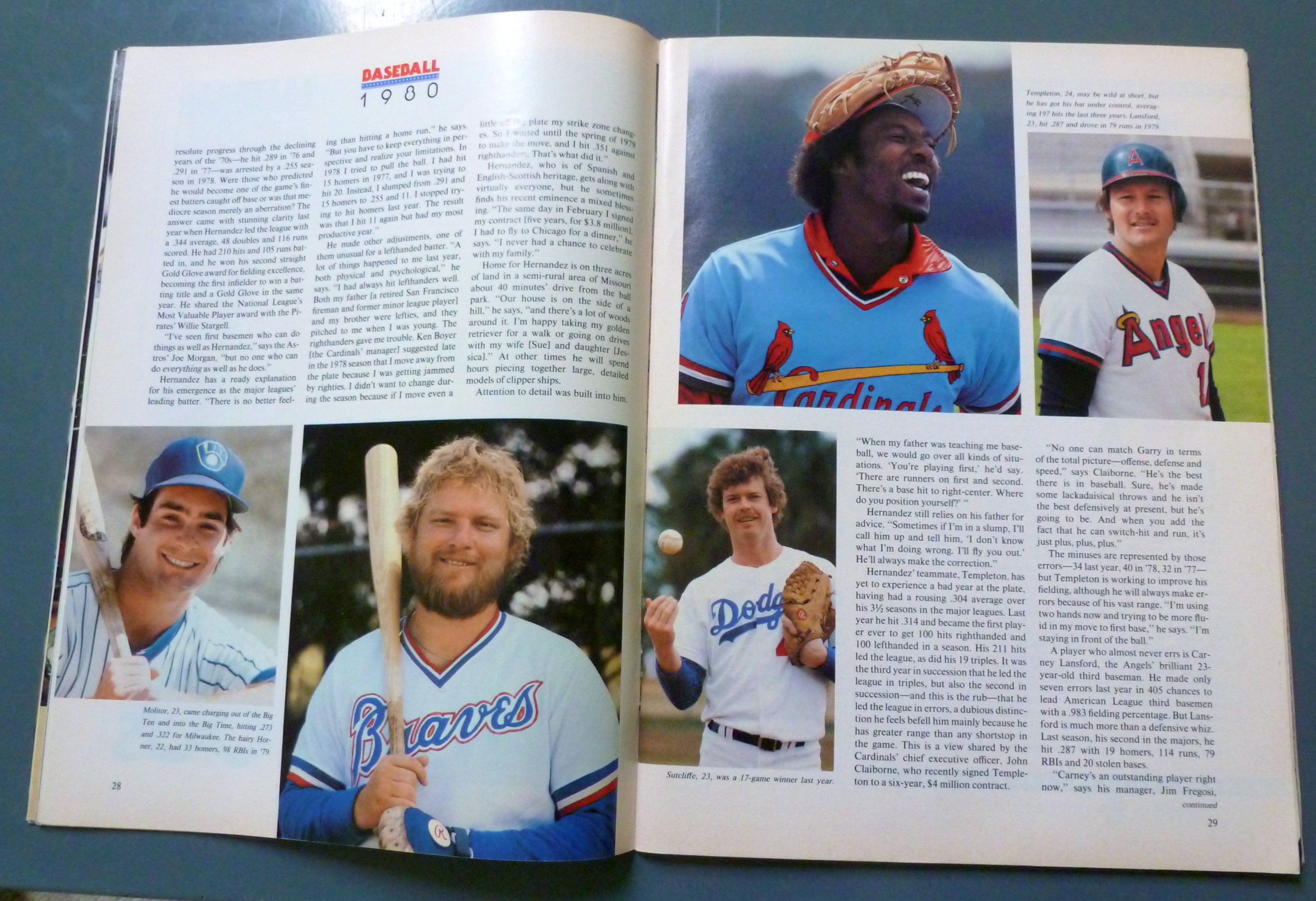 Sports Illustrated Magazine-April 7, 1980-K. Hernandez