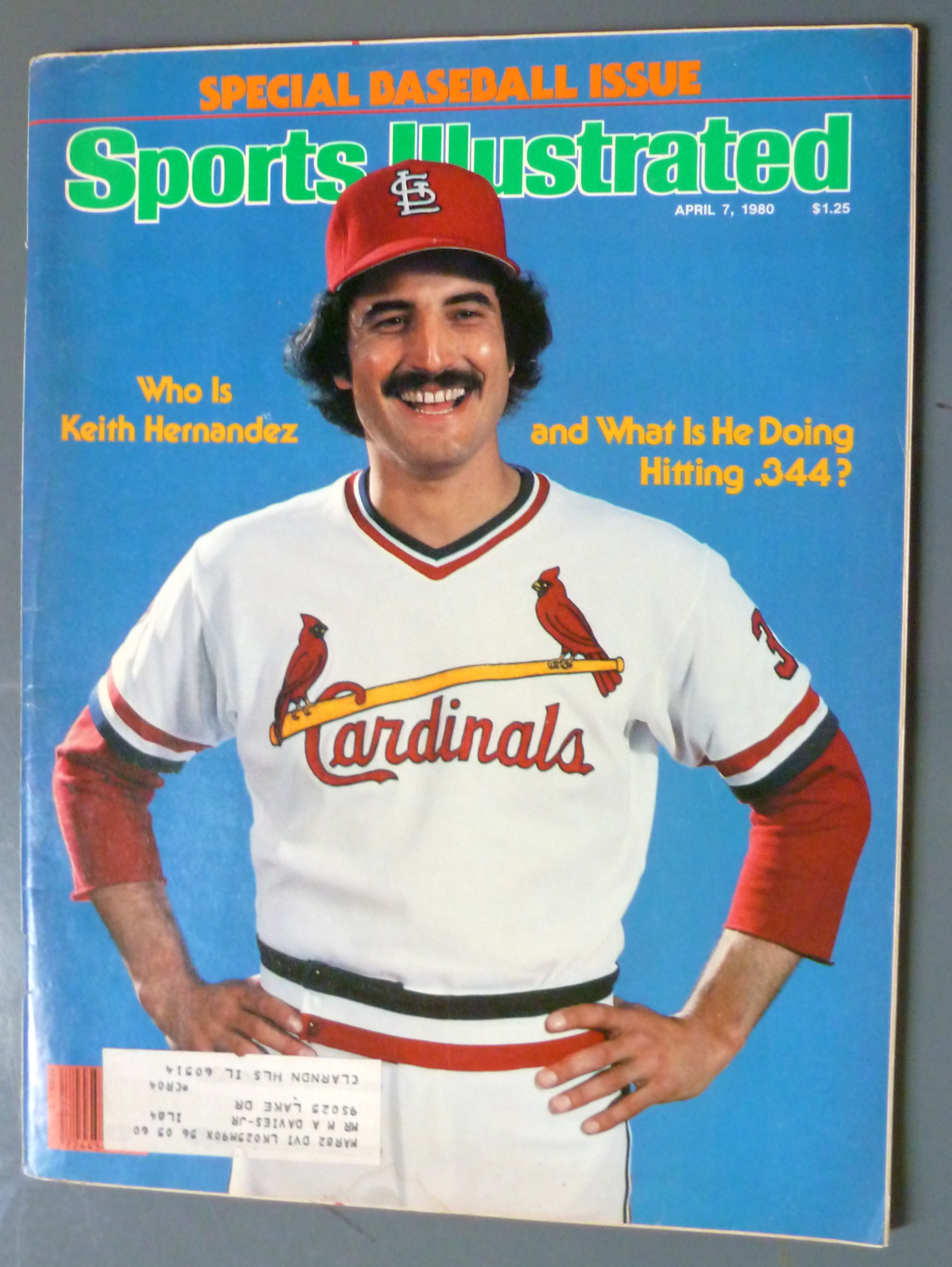 Sports Illustrated Magazine-April 7, 1980-K. Hernandez