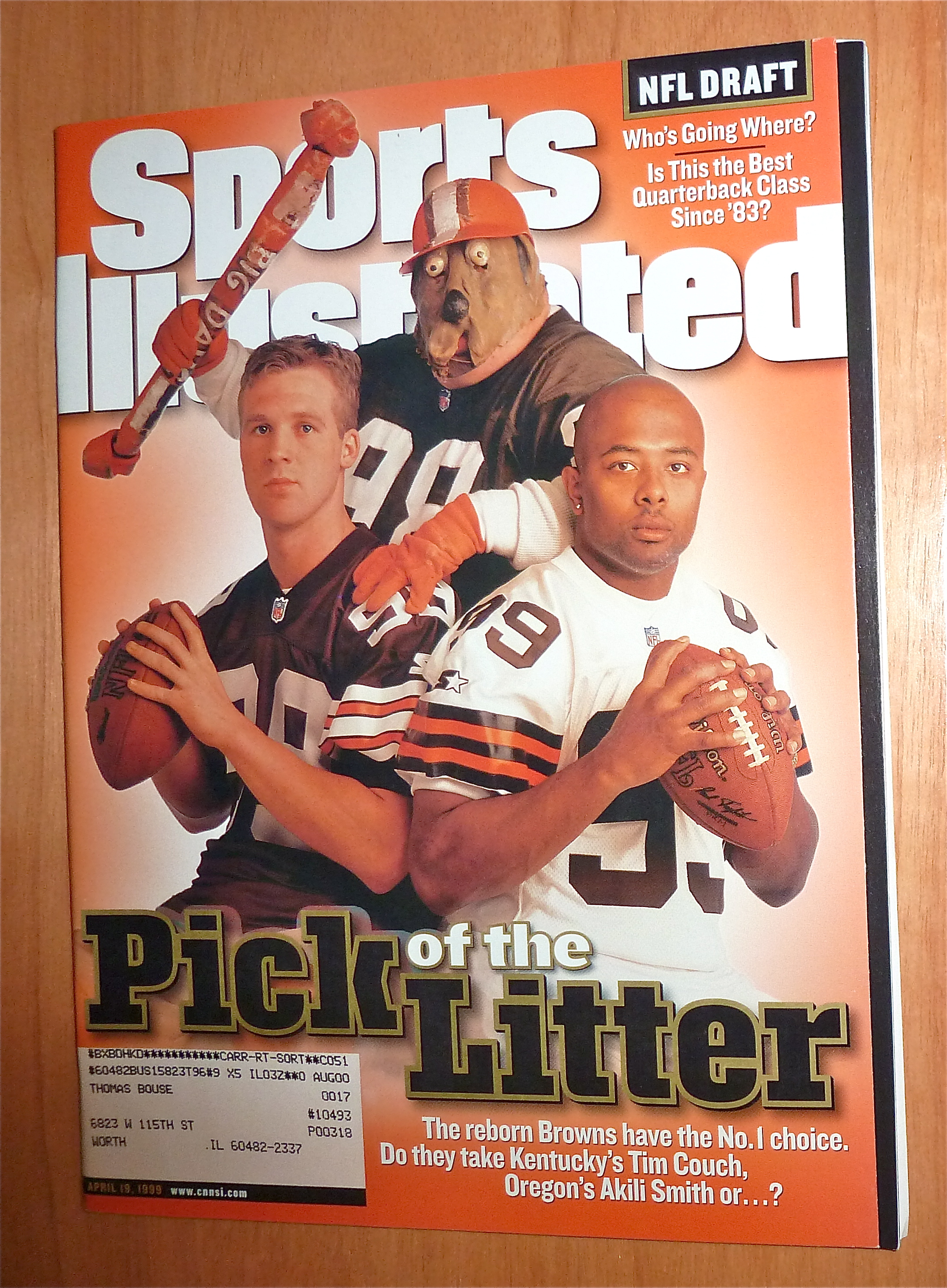 Sports Illustrated-April 19, 1999-Pick Of The Litter