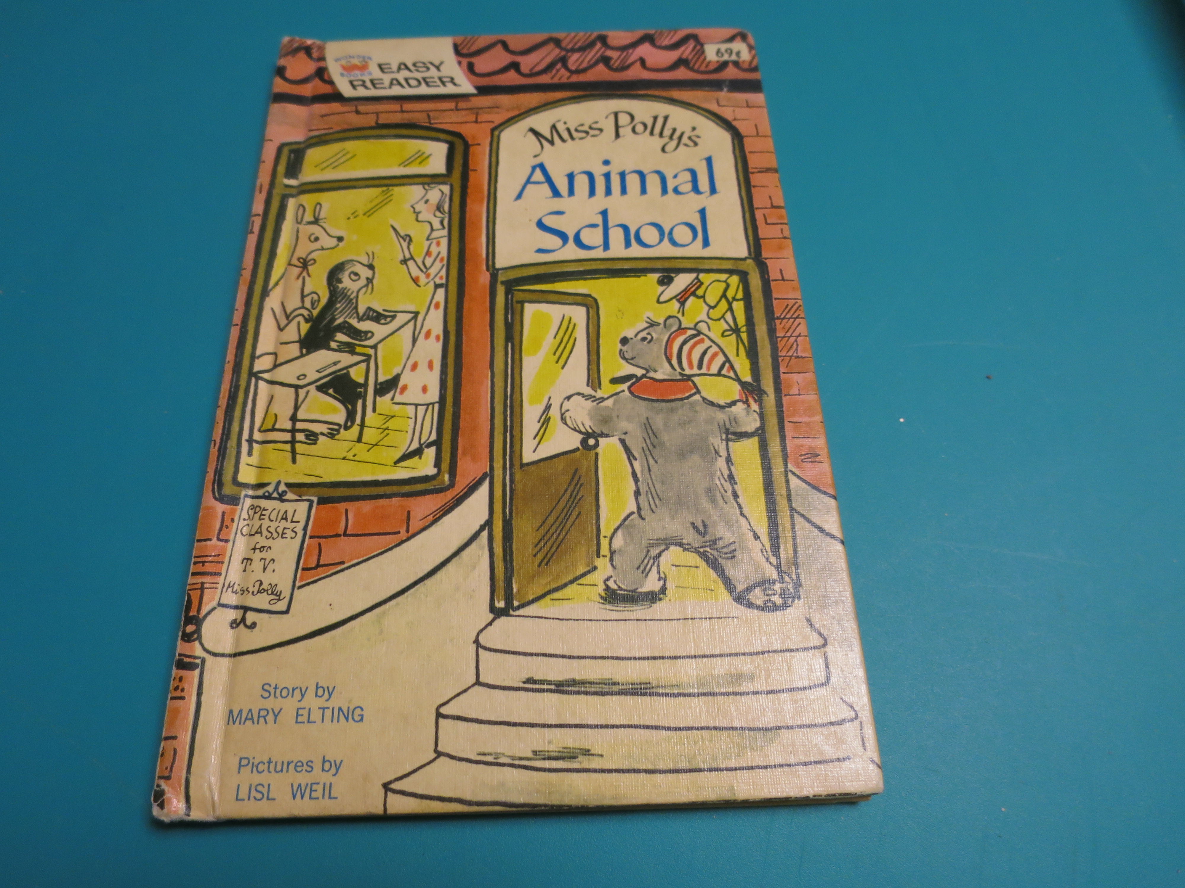 Miss Pollys Animal School 1961 Easy Reader by Mary Elting