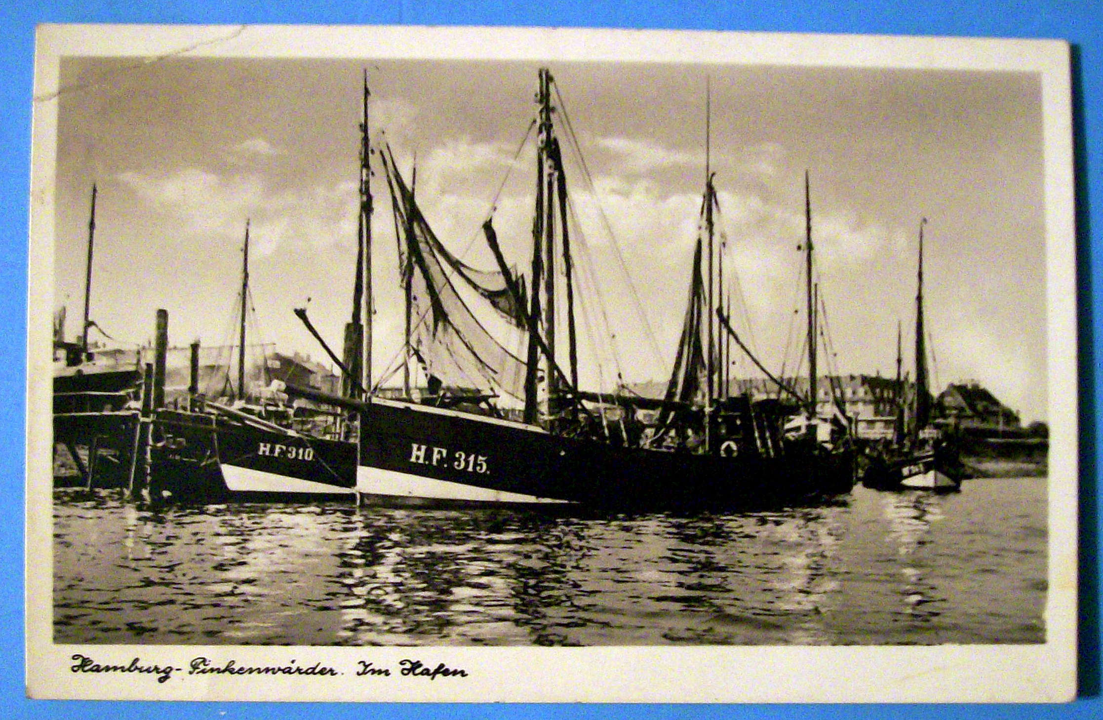 Hamburg Finkenwarder Postcard