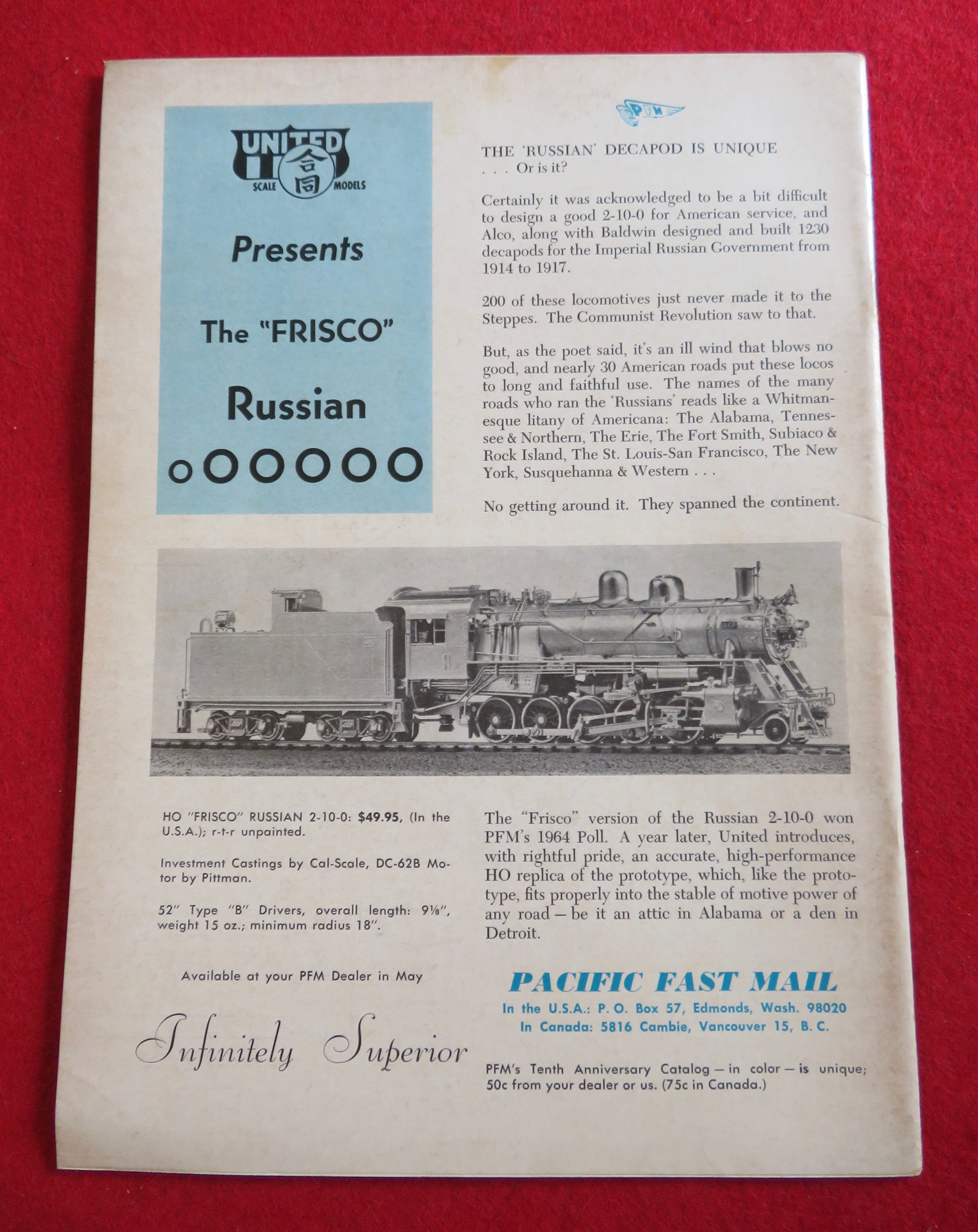 Model Railroader Magazine May 1965