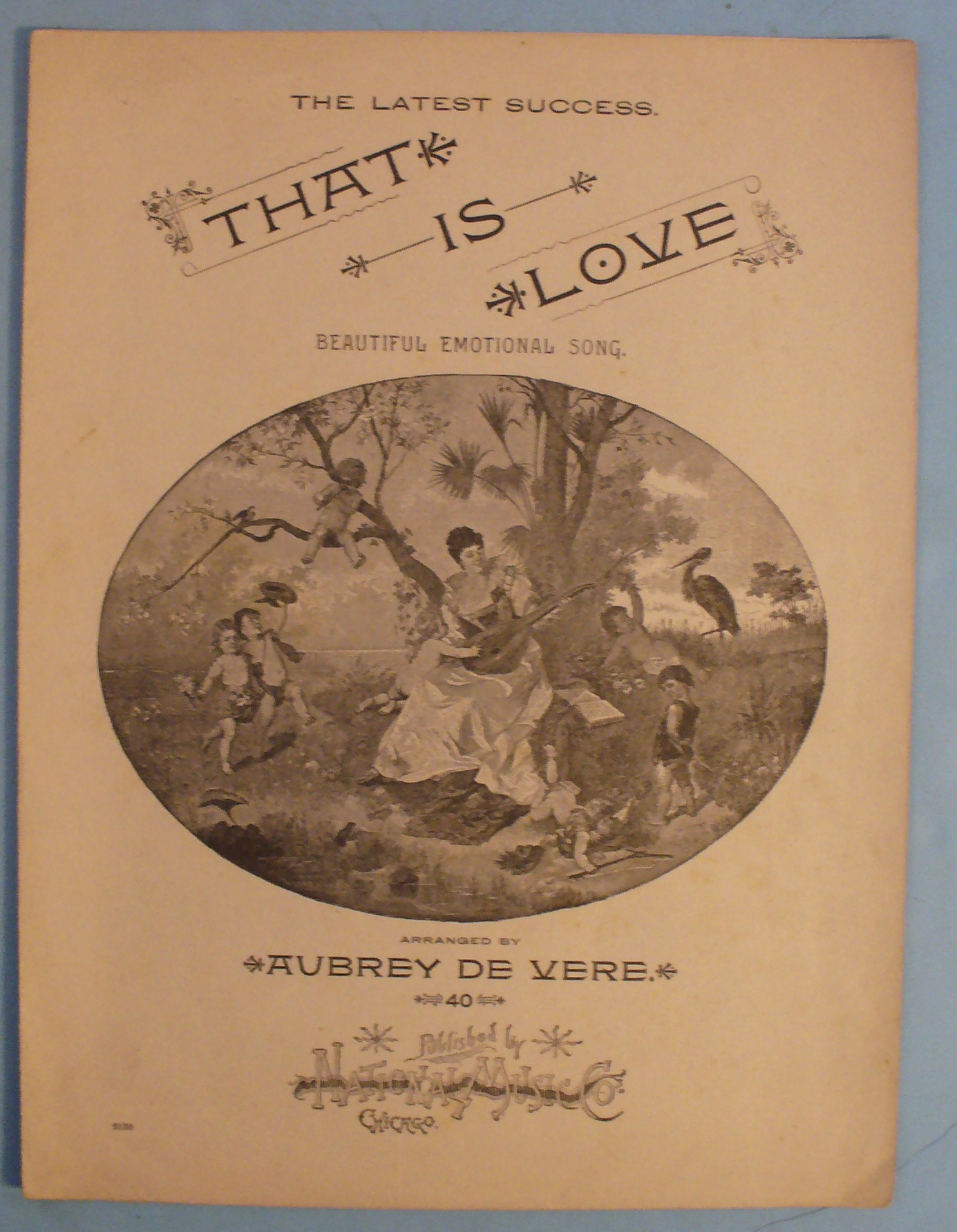 1890 That is Love by Aubrey De Vere