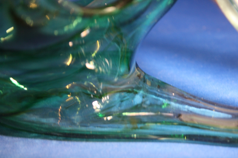 Murano Handblown Swan Dish