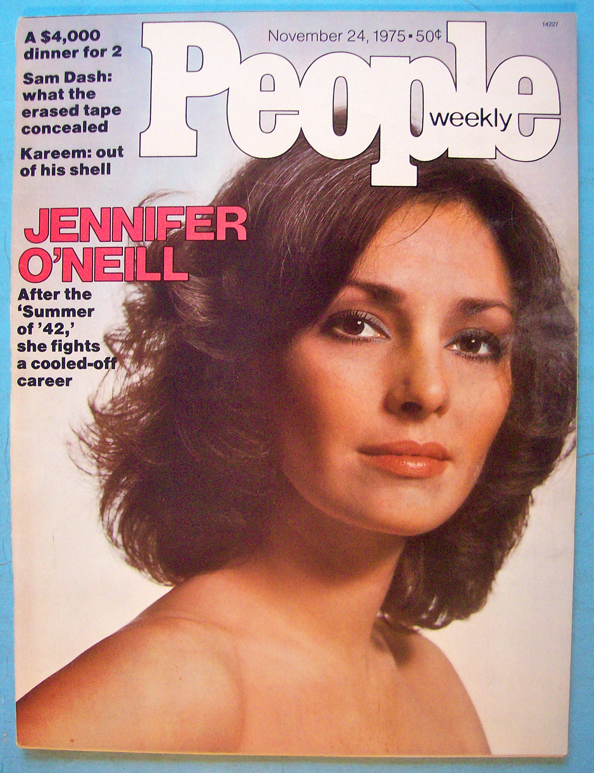 People Magazine November 24, 1975 Jennifer O'Neill