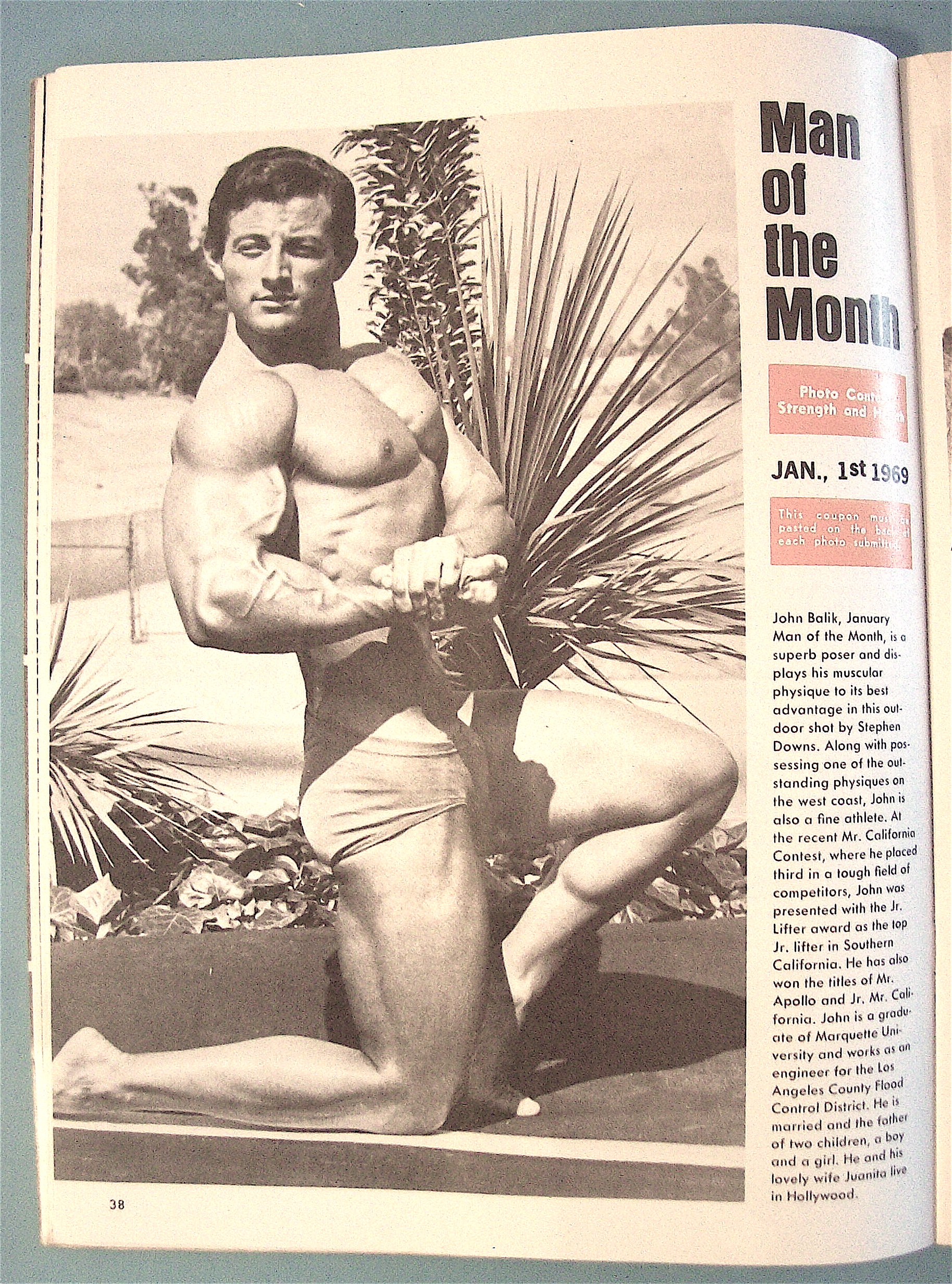 Strength & Health Magazine-January 1969-Olympics