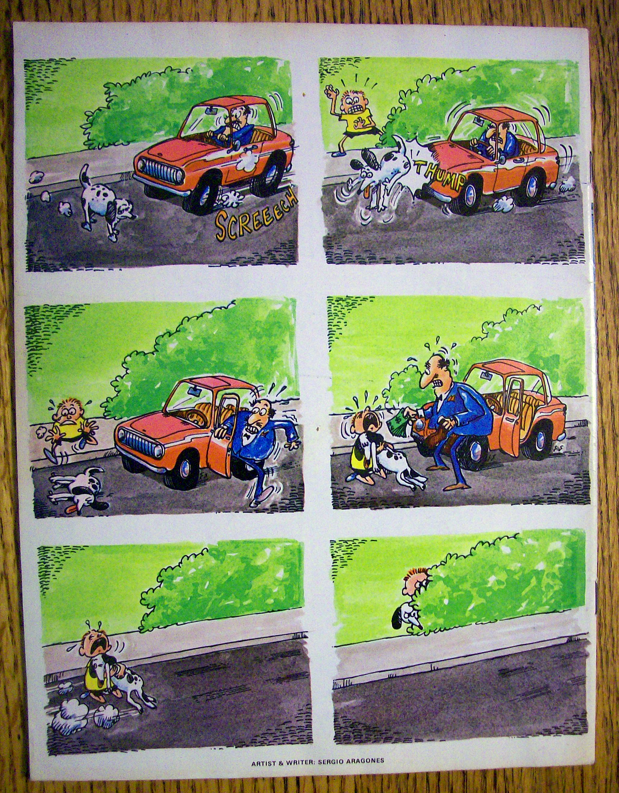 Mad Magazine #224 July 1981 Alfred Flying A Kite