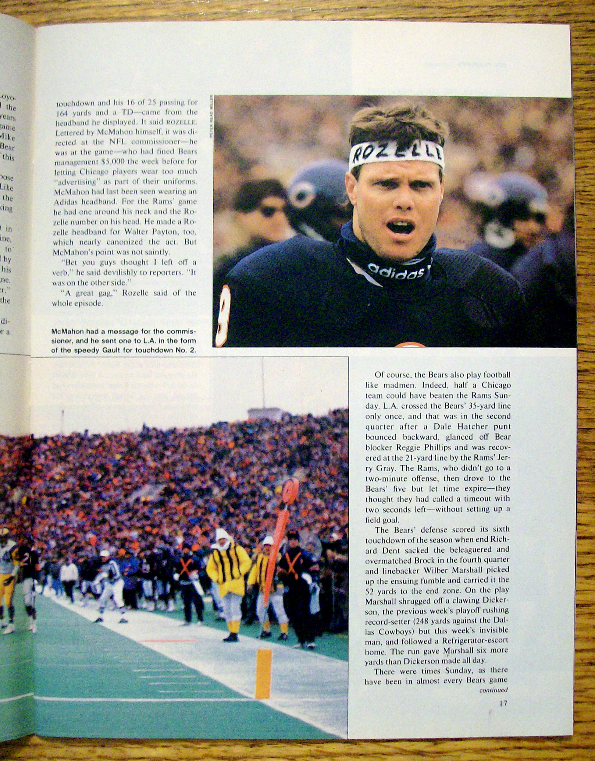 Sports Illustrated Magazine-January 20, 1986-J. McMahon