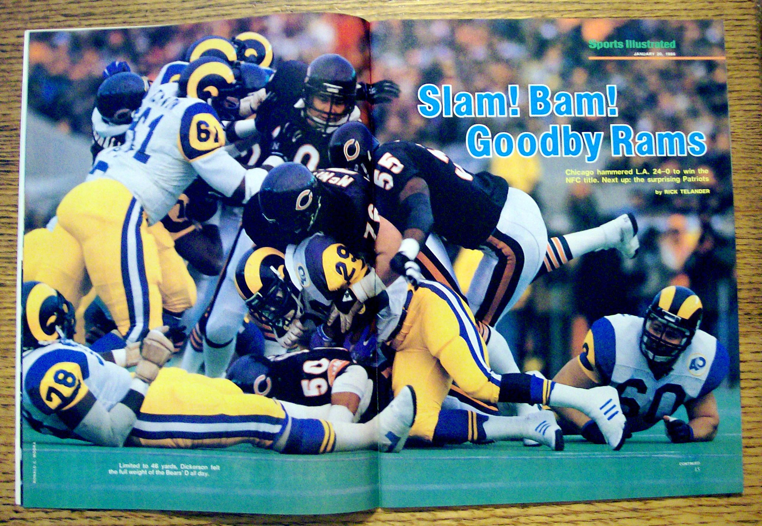 Sports Illustrated Magazine-January 20, 1986-J. McMahon
