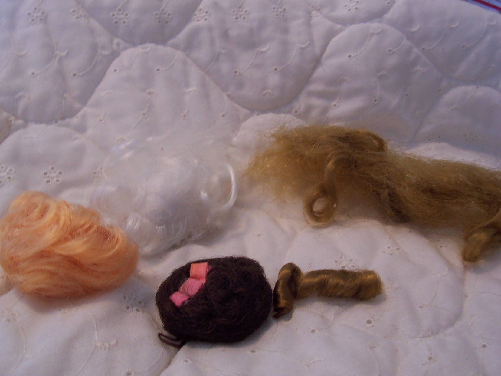 Barbie Doll Wigs & Hair Pieces Set of 5