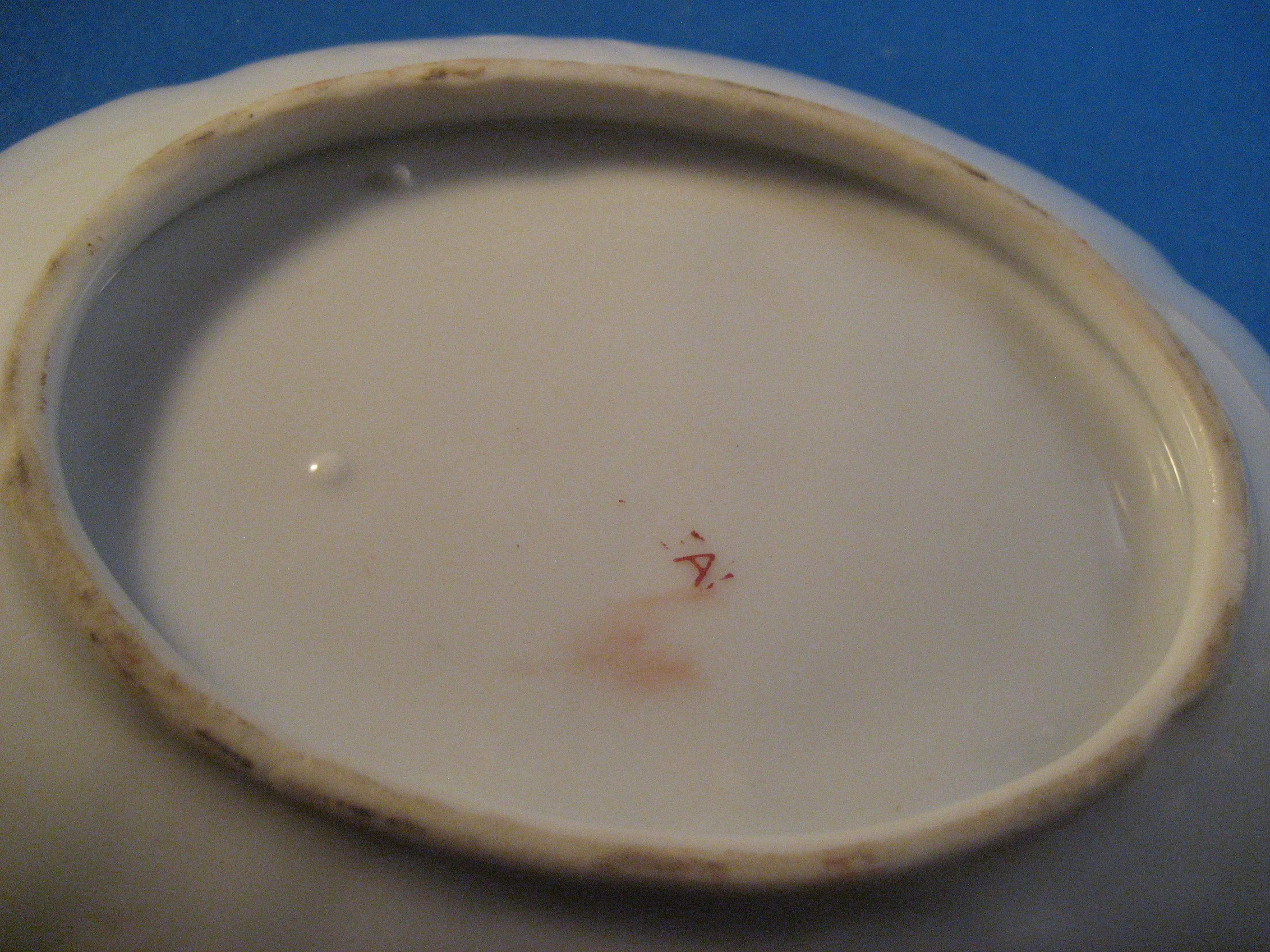 Candy Dish with a Fruit Design