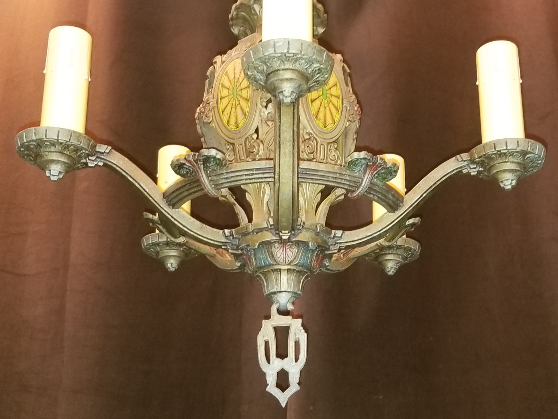 Brass Chandelier