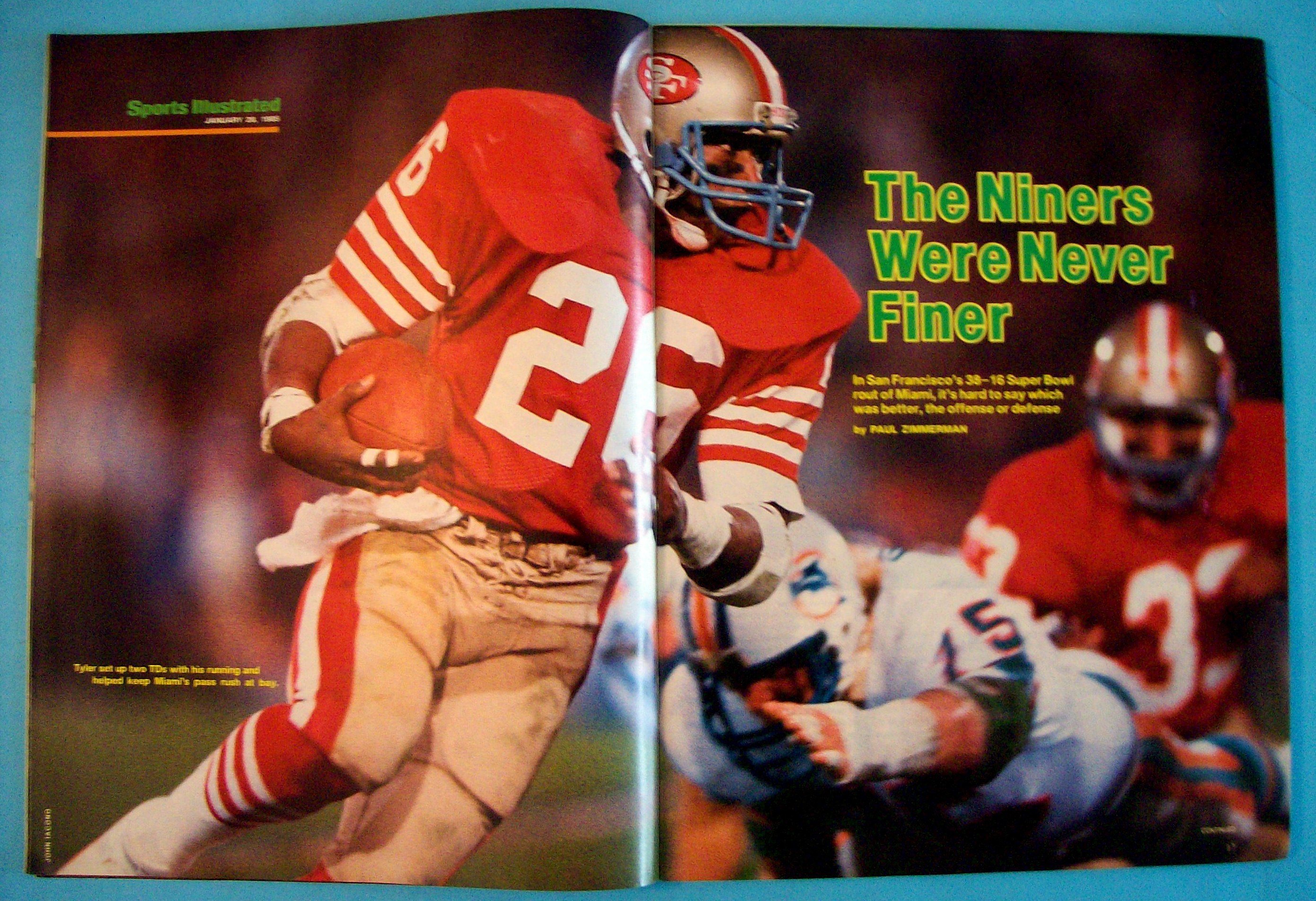 Sports Illustrated Magazine -Jan 28, 1985- Roger Craig