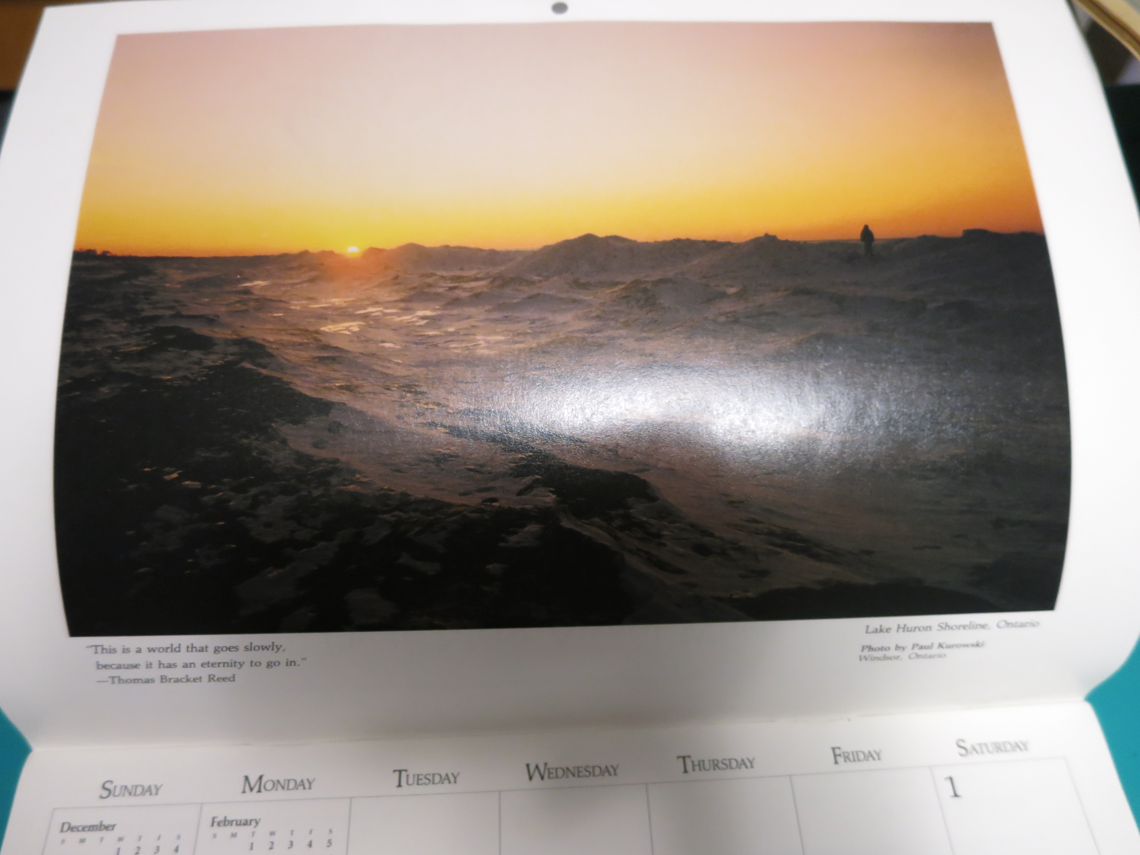 Gates Rubber Company Employee Calendar 1994